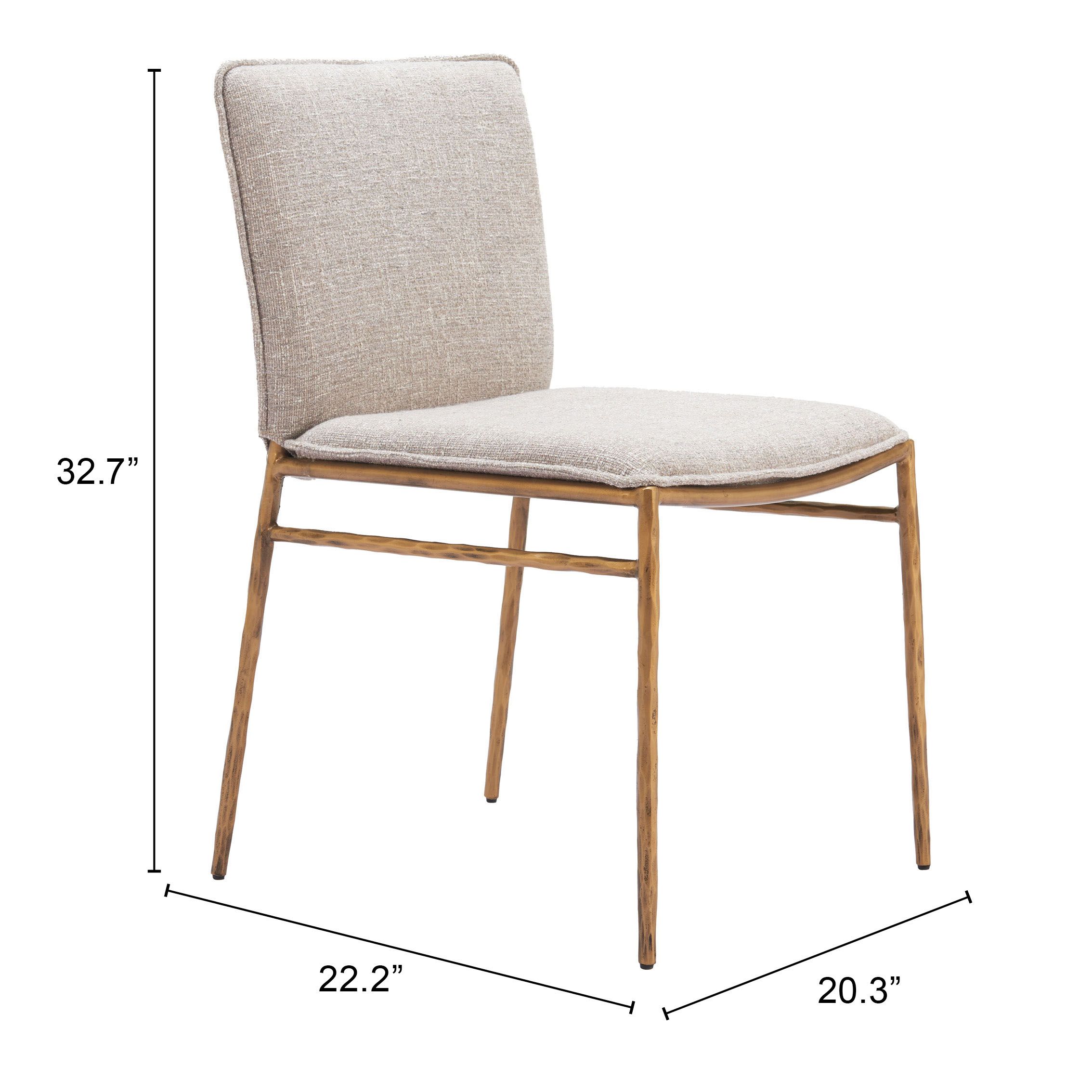 Nordvest Polyester/Steel Dining Chair