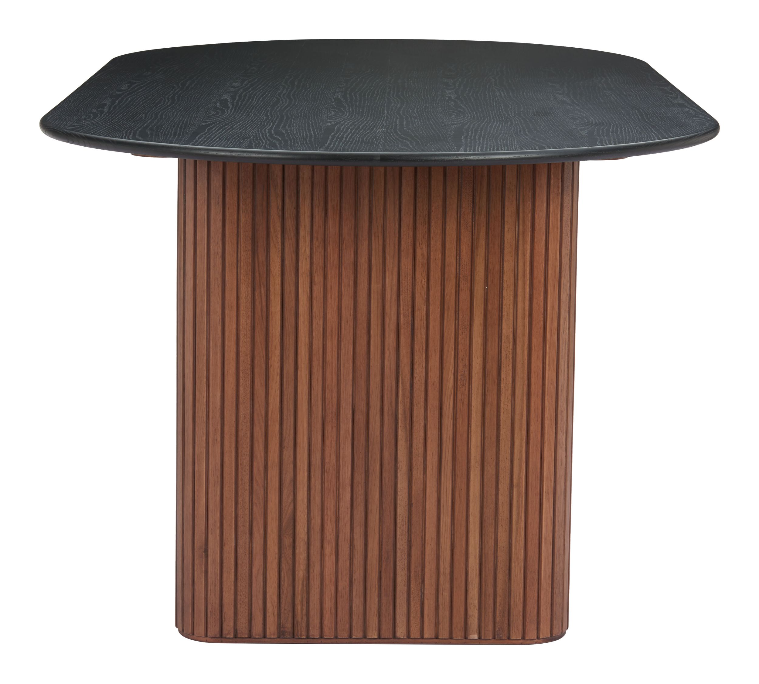 Lassig Oval Wood Veneer Dining Table