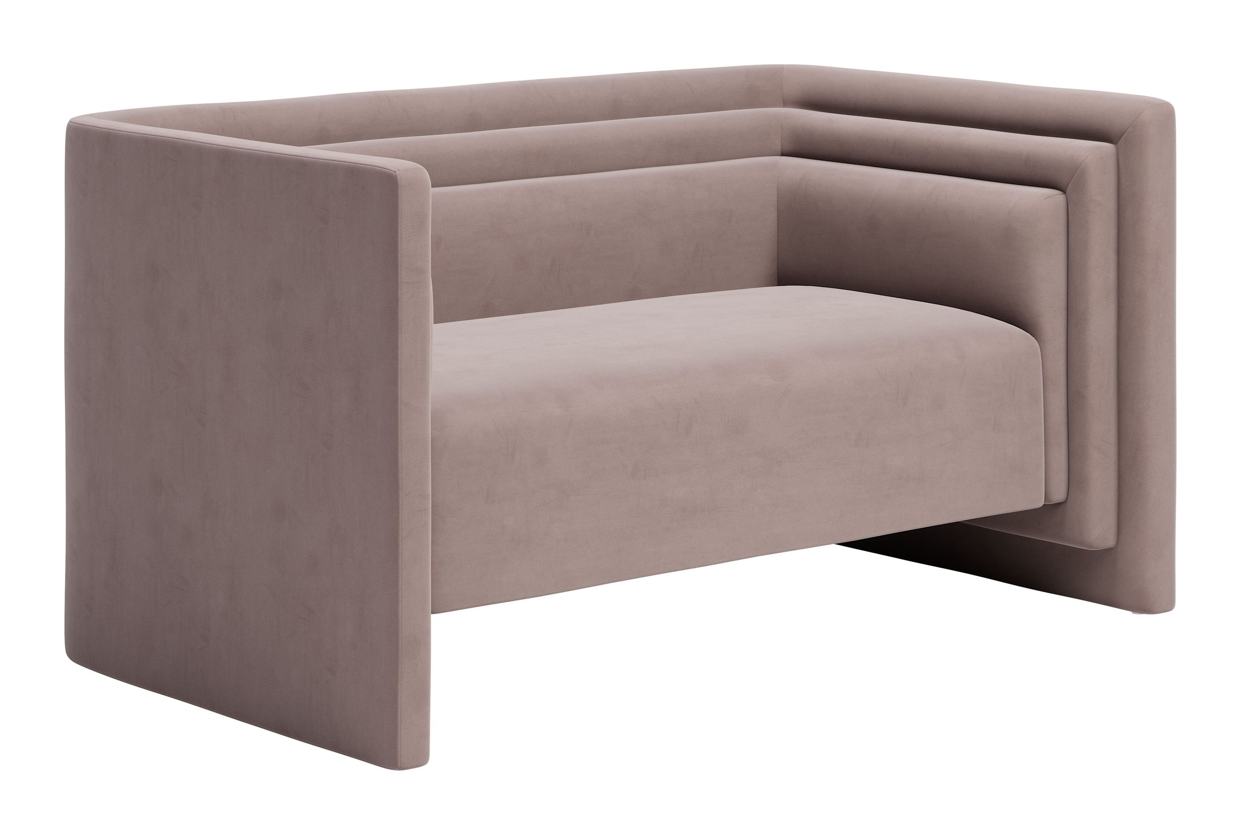 Trippel Velvet Loveseat
