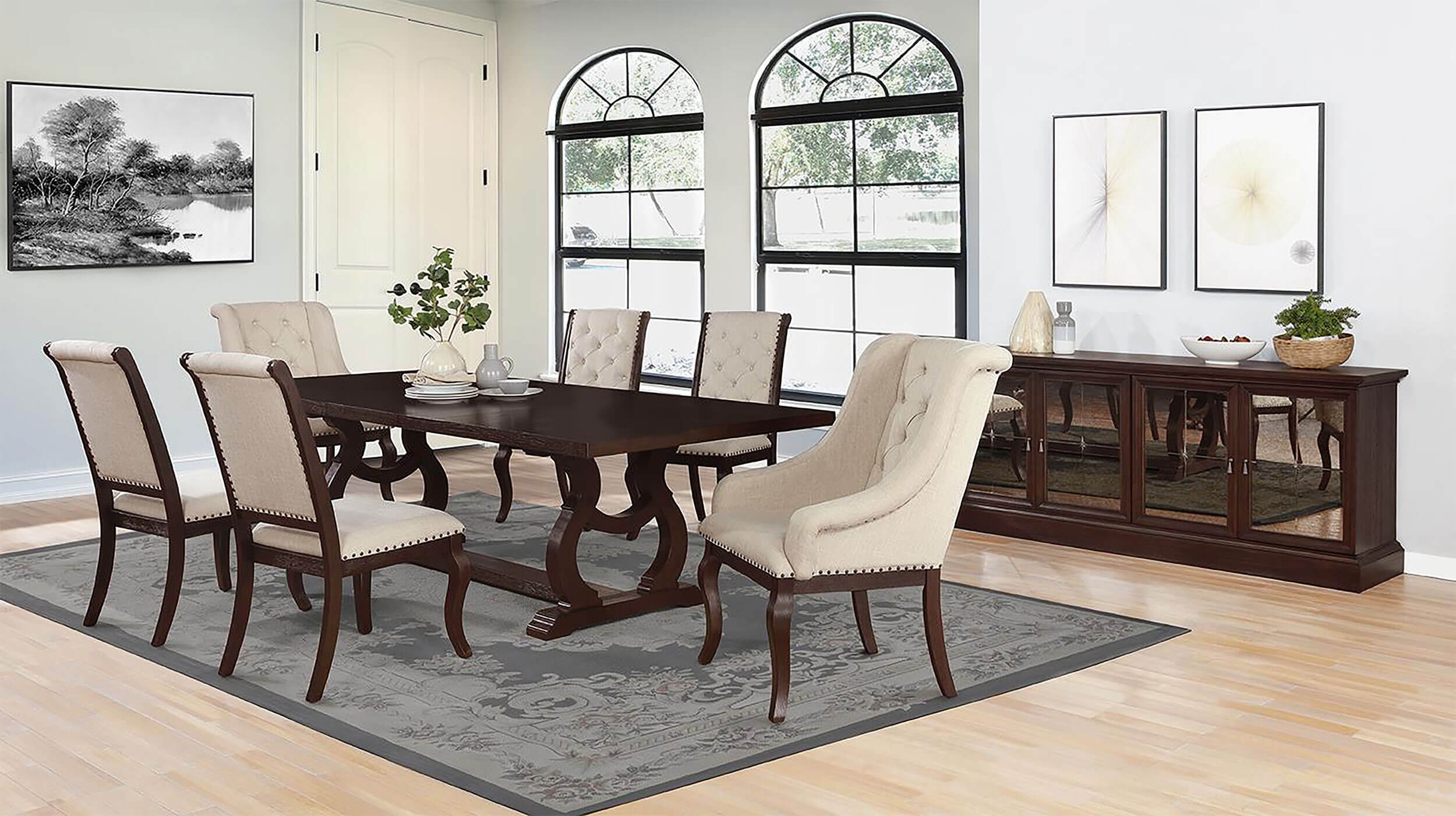 Brockway Cove Tufted Side Chair