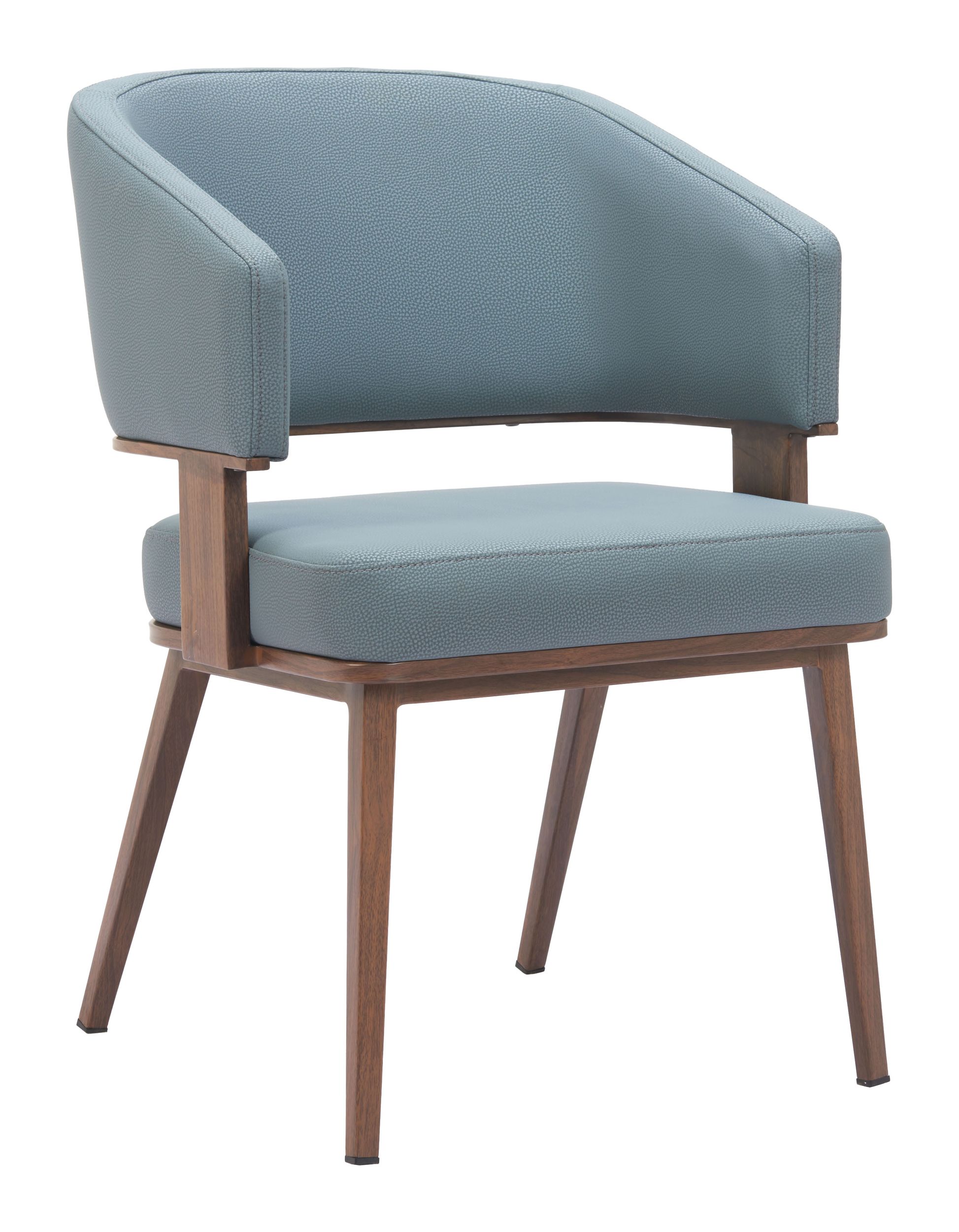 Poise Faux Leather/Steel Dining Chair