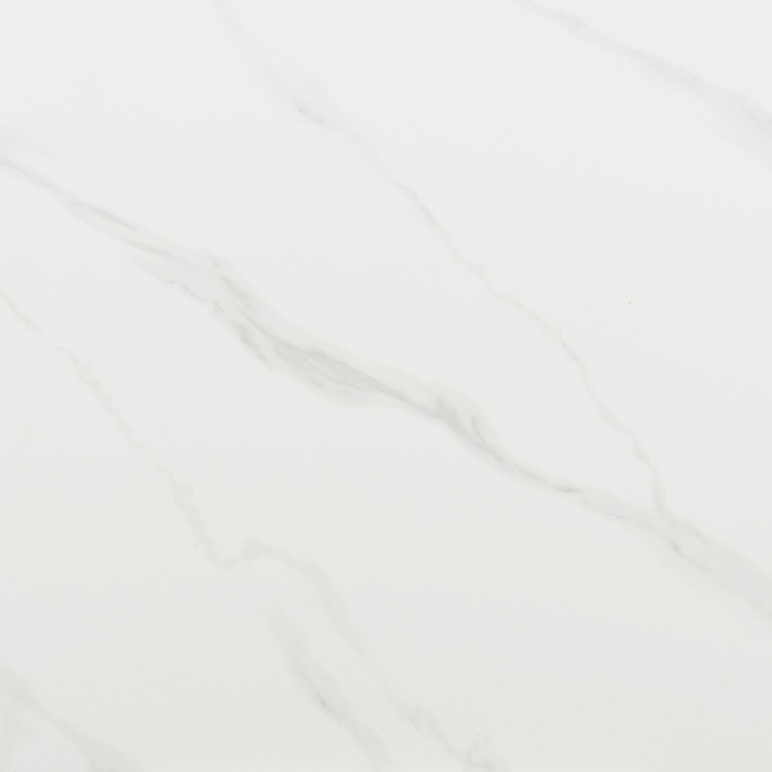 Inky Rectangular Faux Marble/Steel Dining Table