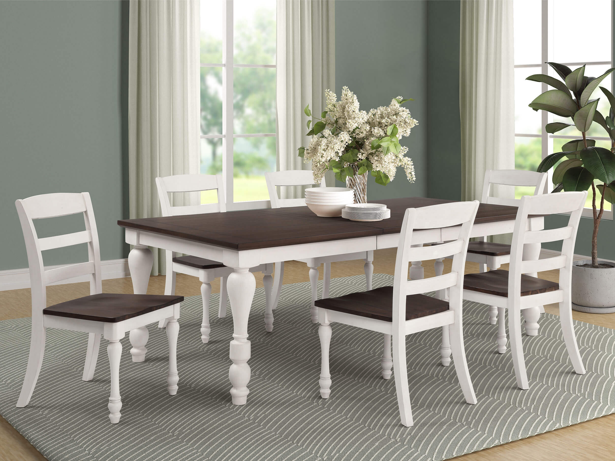 Madelyn Ladder Back Wood Side Chair