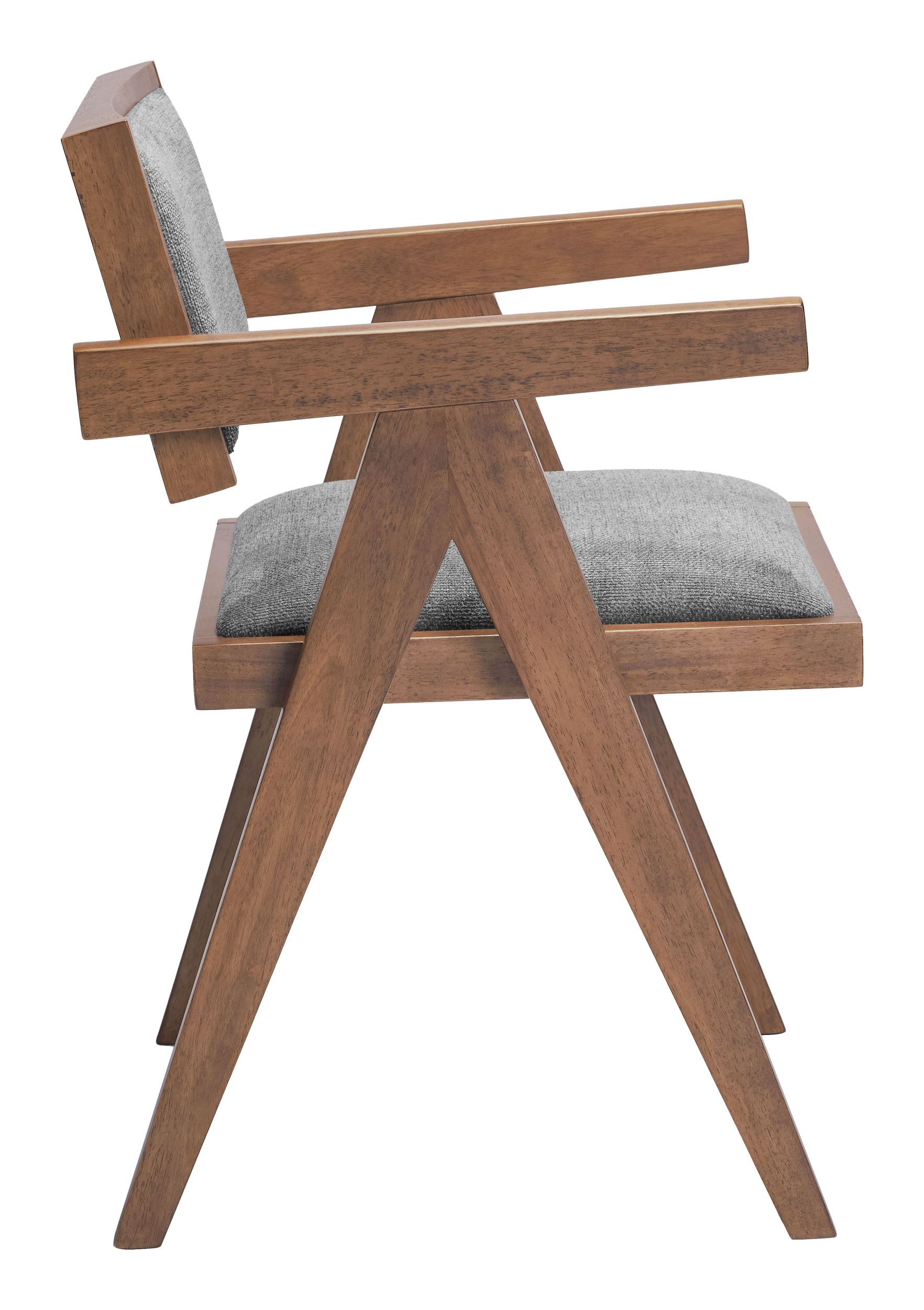 Delhi Polyester/Wood Dining Chair