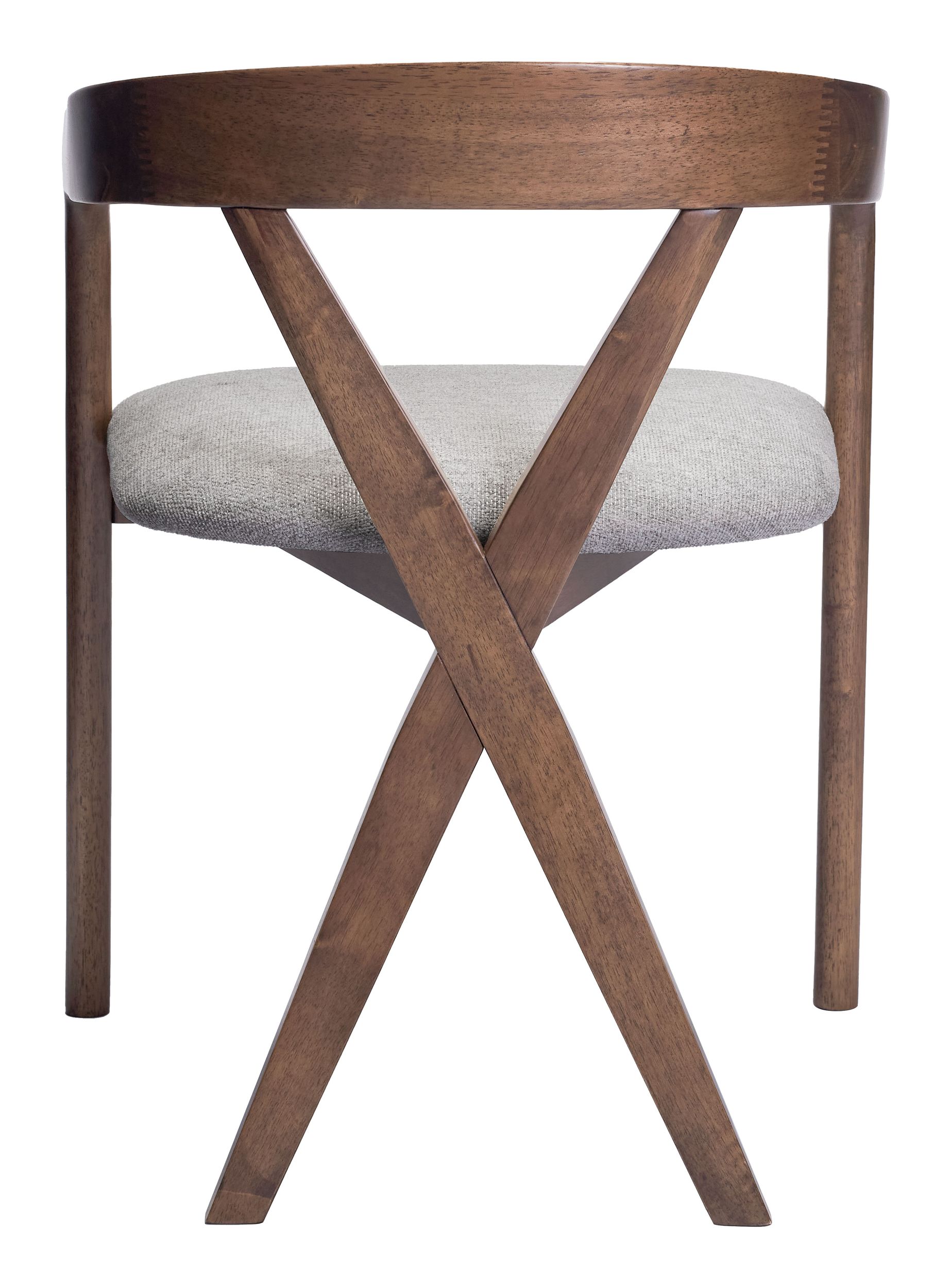 Cairo Polyester/Wood Dining Chair