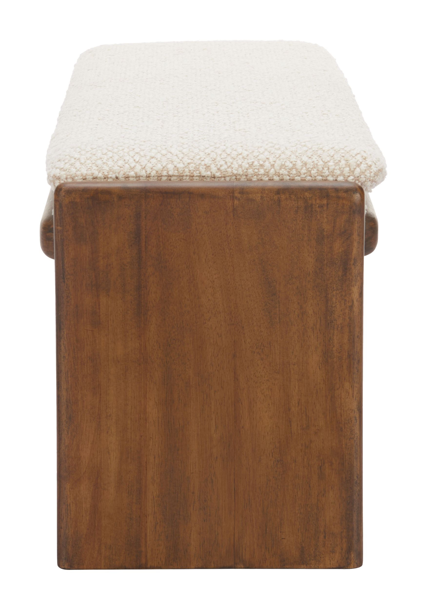Lafa Polyester/Wood Bench