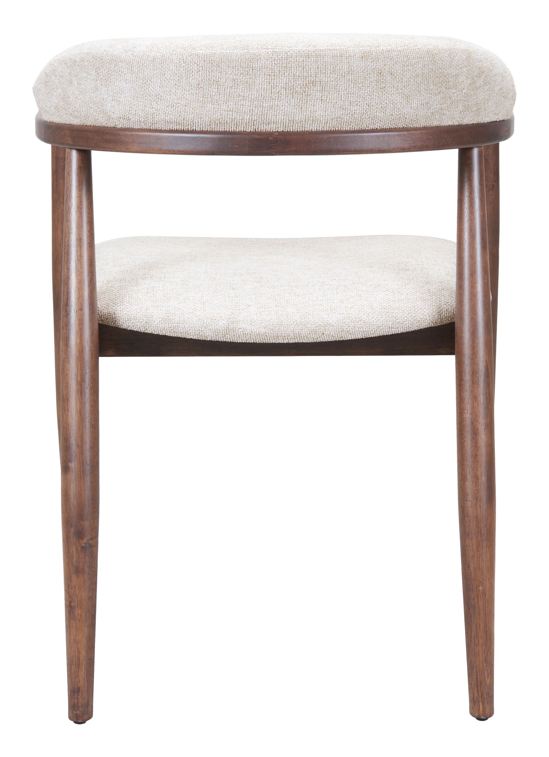 Goka Polyester/Wood Dining Chair