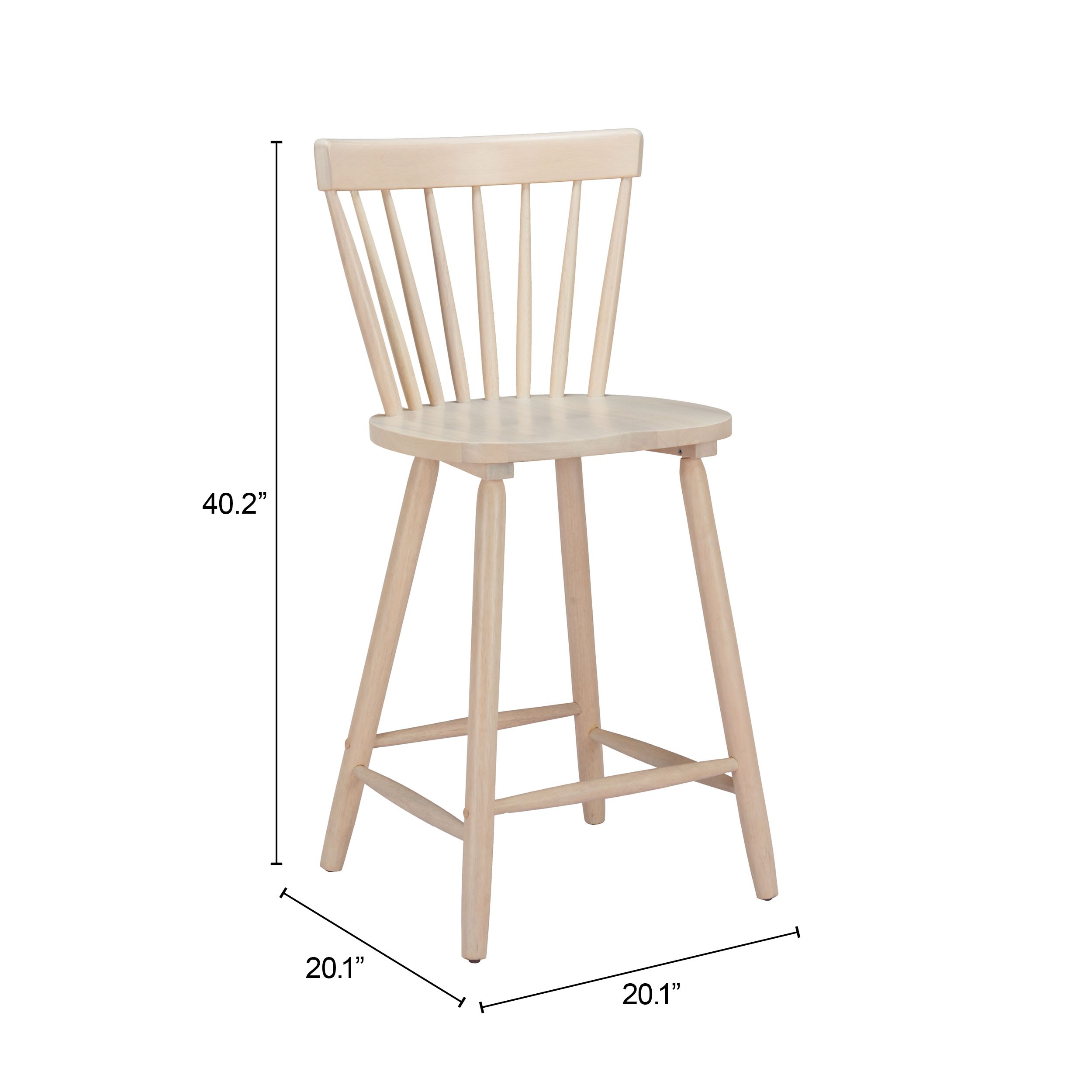 Tyce Wood Counter Stool