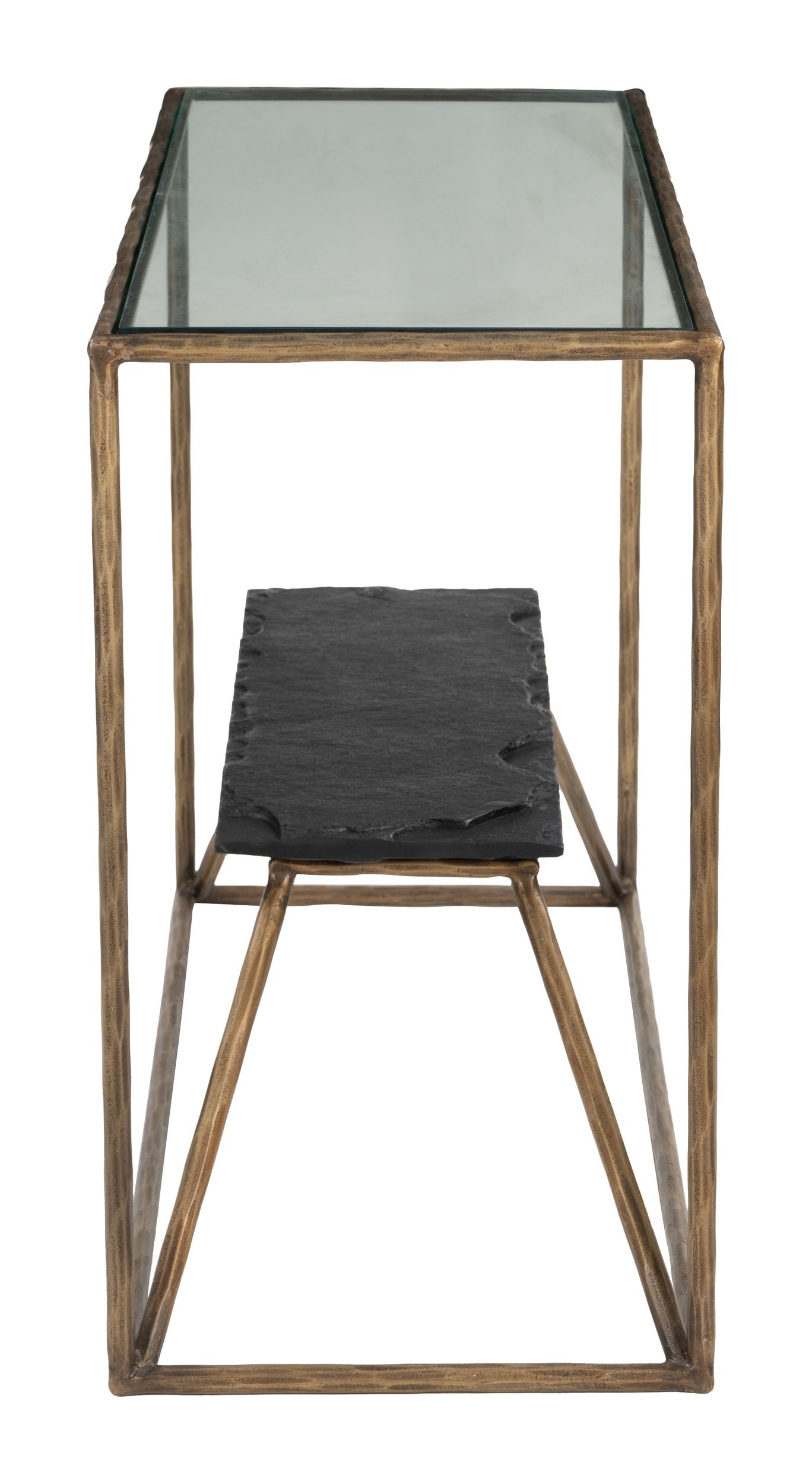 Ranol Marble/Iron Console Table