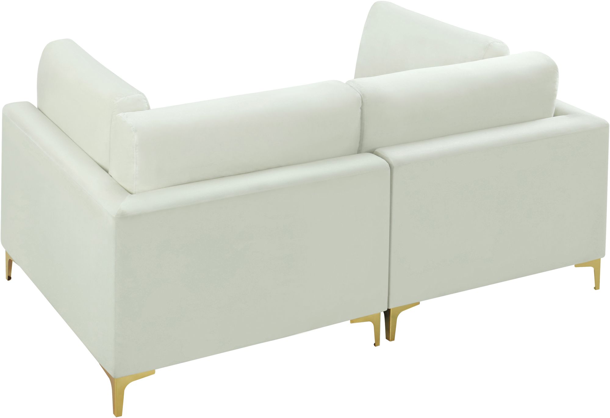 Julia 75" Velvet Modular Sofa
