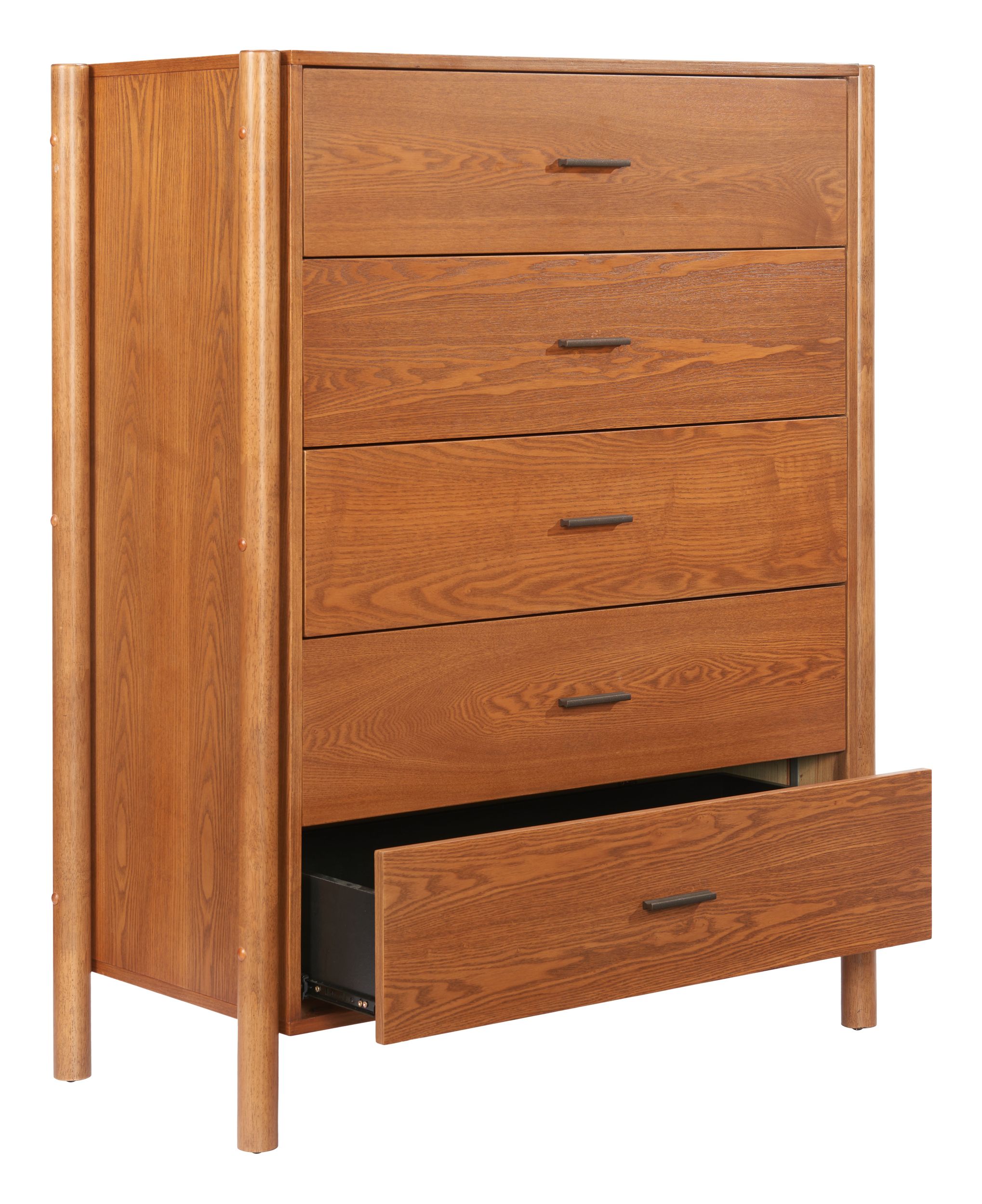 Beleza Wood Chest w/5 Drawers