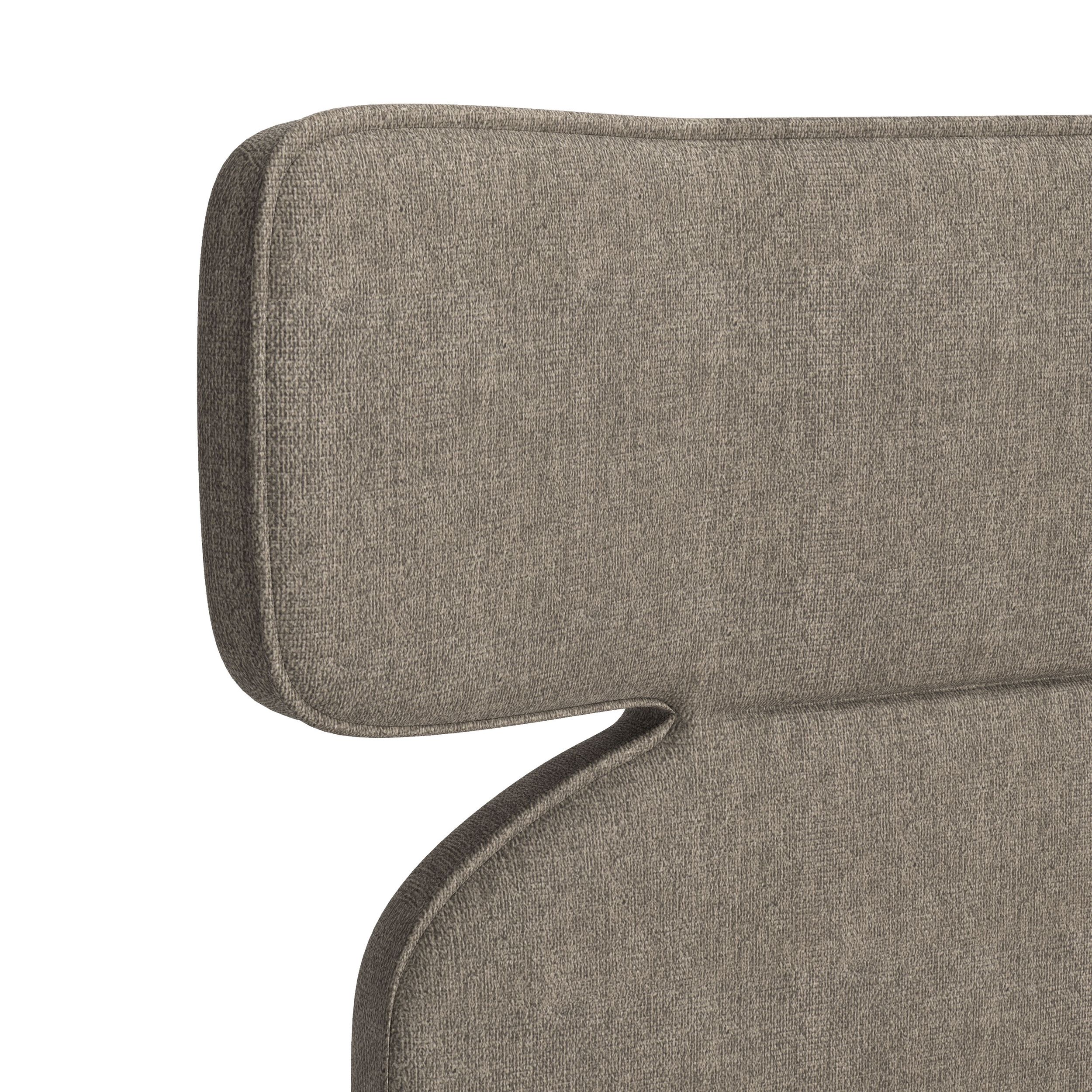 Dusa Polyester Platform Bed