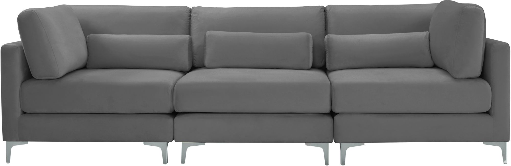 Julia 108" Velvet Modular Sofa