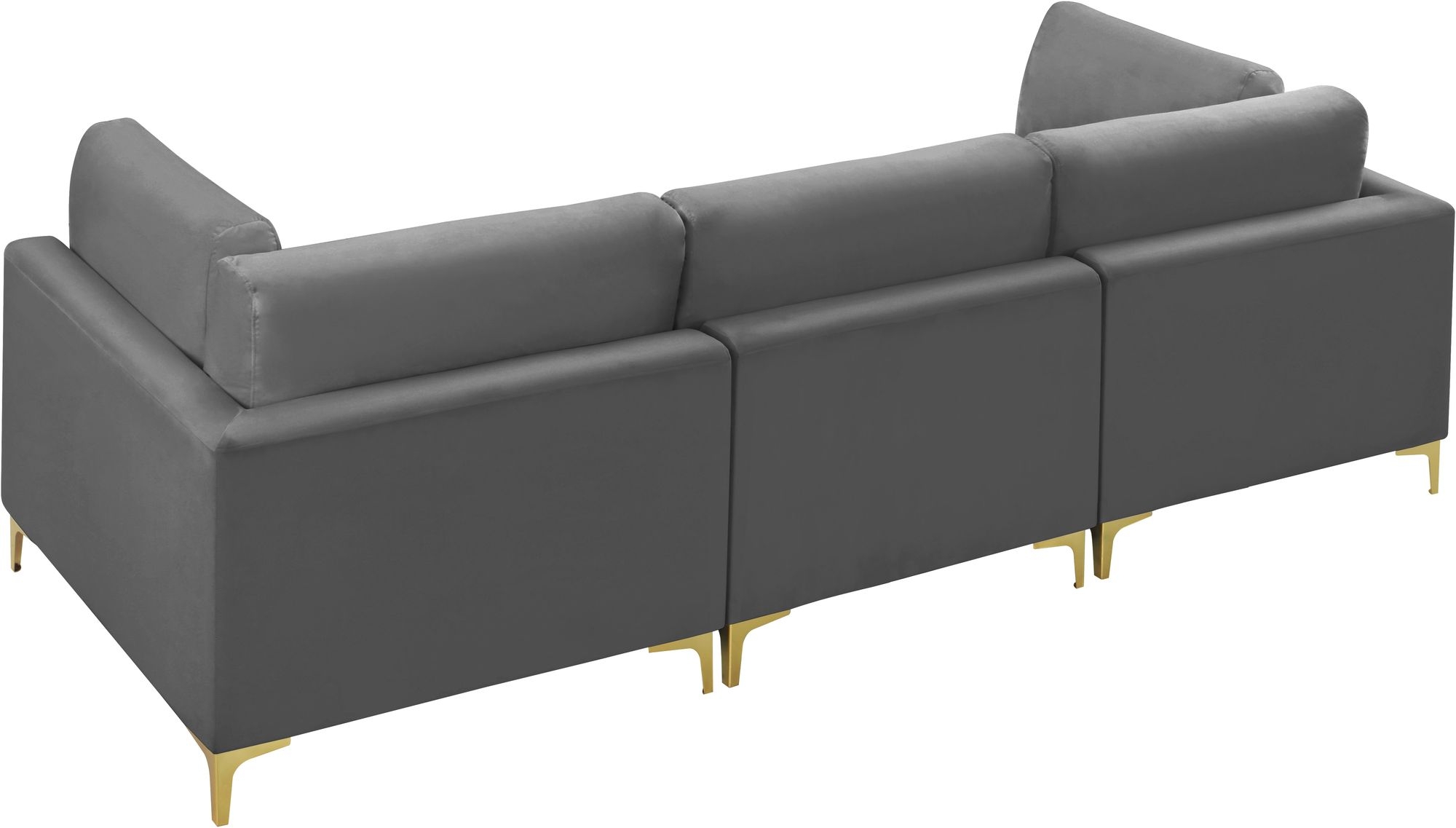 Julia 108" Velvet Modular Sofa