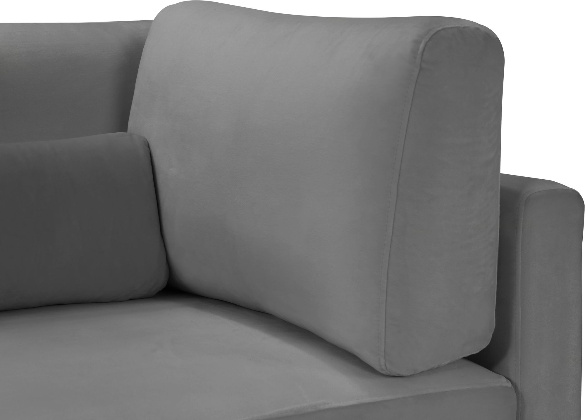 Julia 142" 6-Piece Velvet Modular Sectional