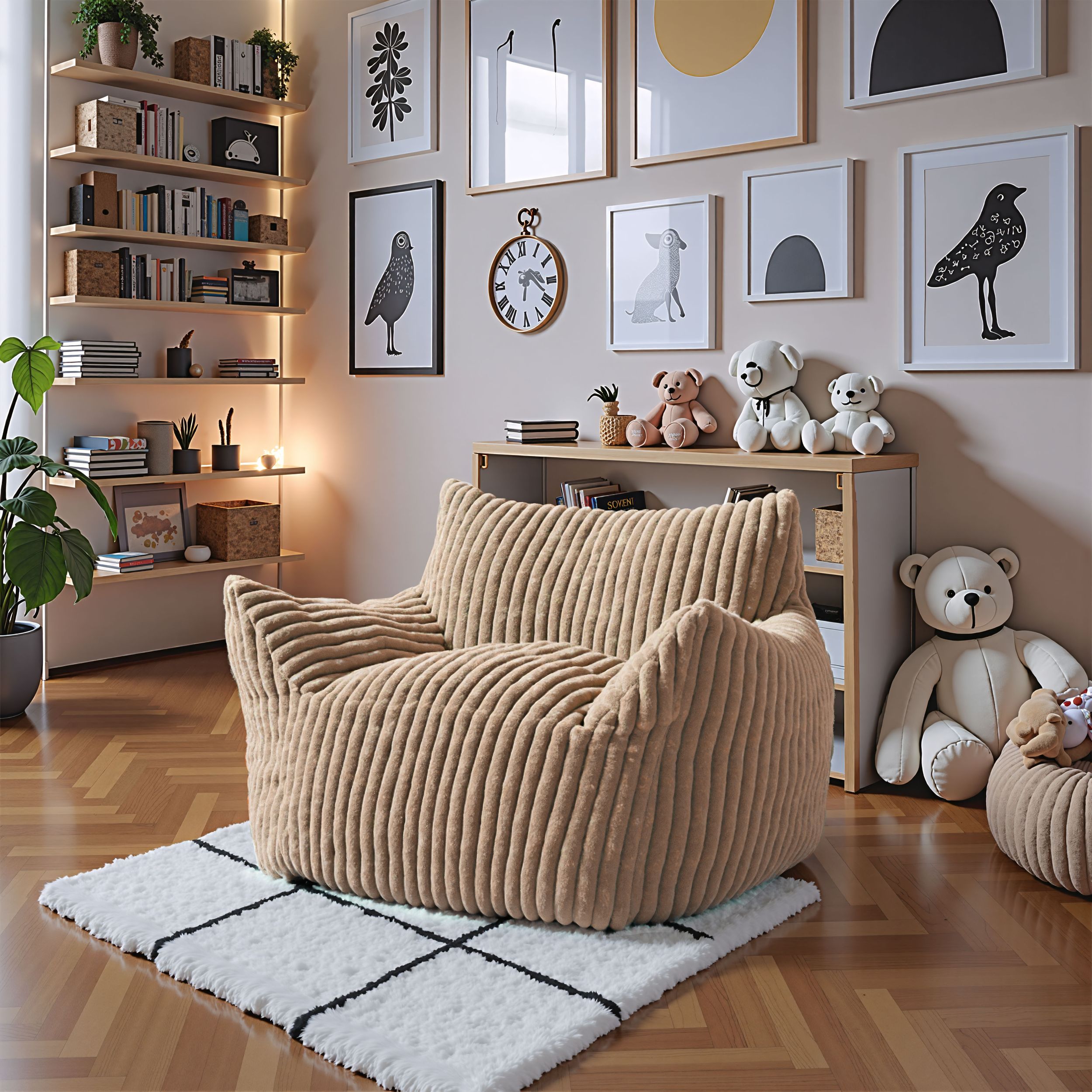 Calin Polyester/Foam Armchair