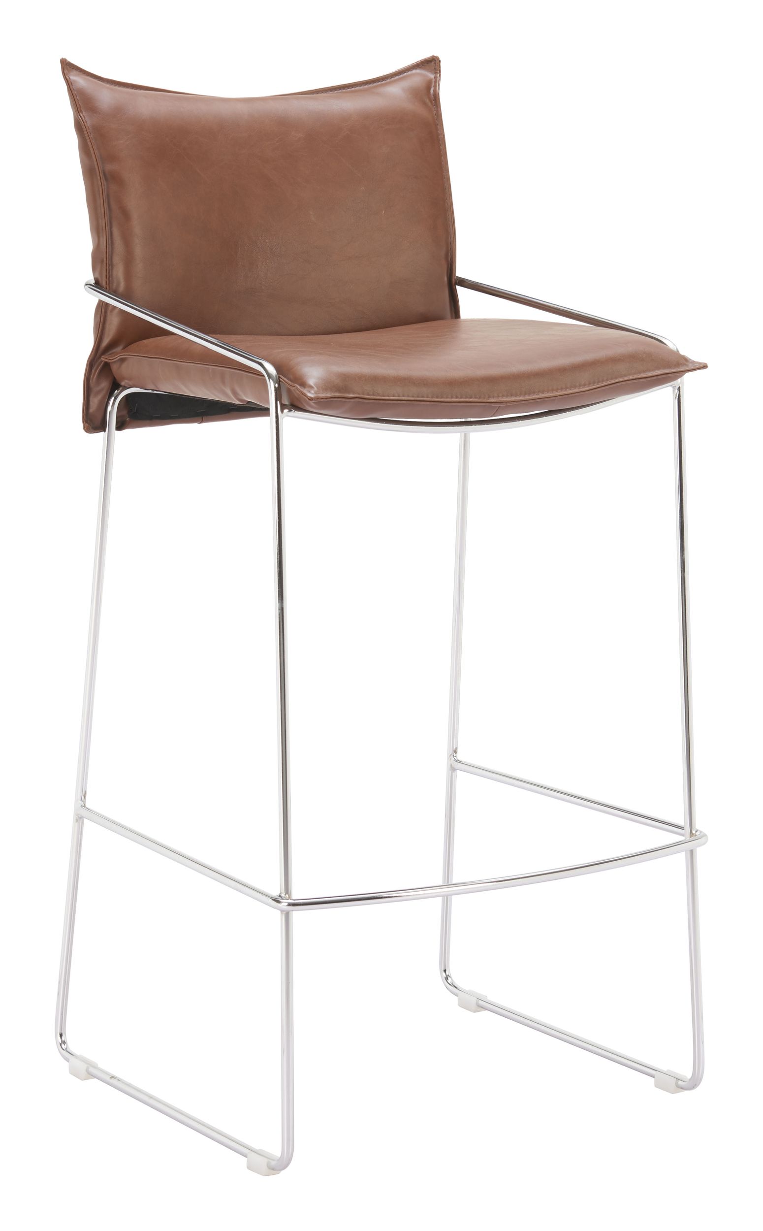 Pola Upholstery/Steel Barstool
