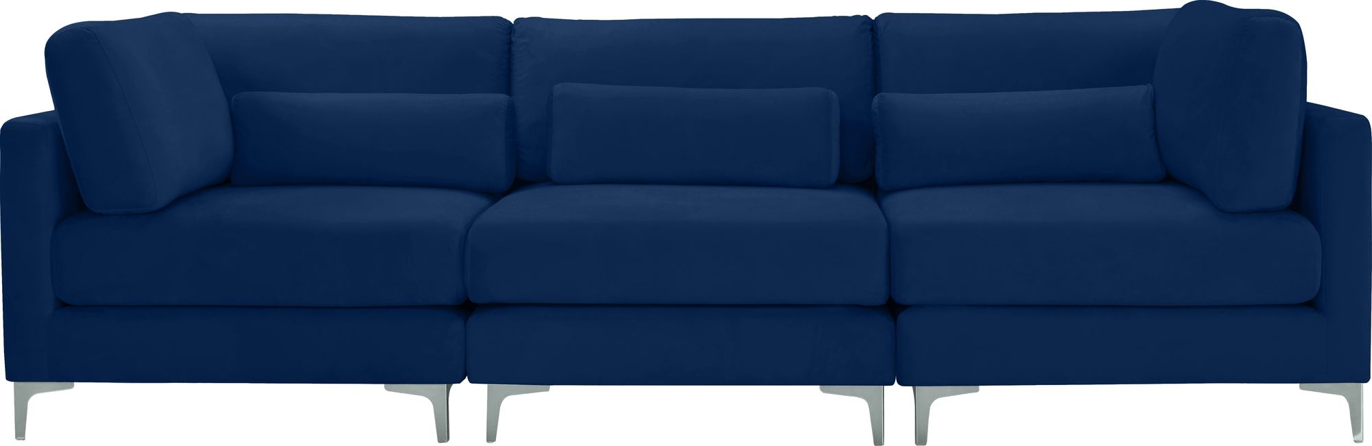 Julia 108" Velvet Modular Sofa