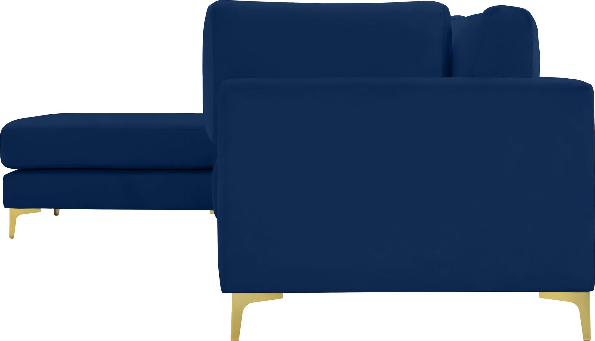 Julia 142" 5-Piece Velvet Modular Reversible Sectional