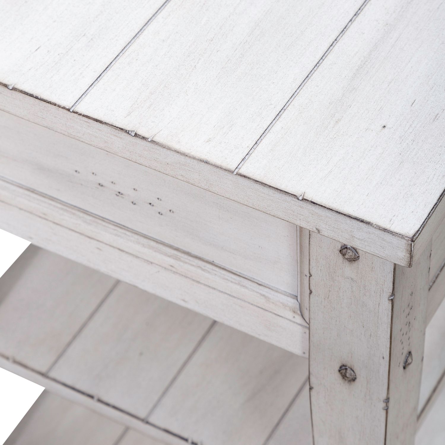 Lake House Coffee Table Set | Wood Storage Cocktail Tables