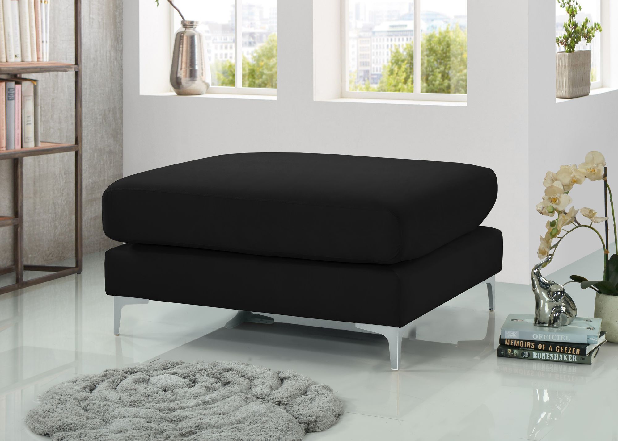 Julia Velvet Modular Ottoman