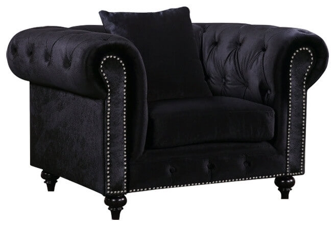 Chesterfield Fabric Chair