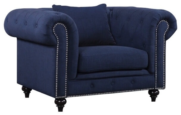 Chesterfield Fabric Chair