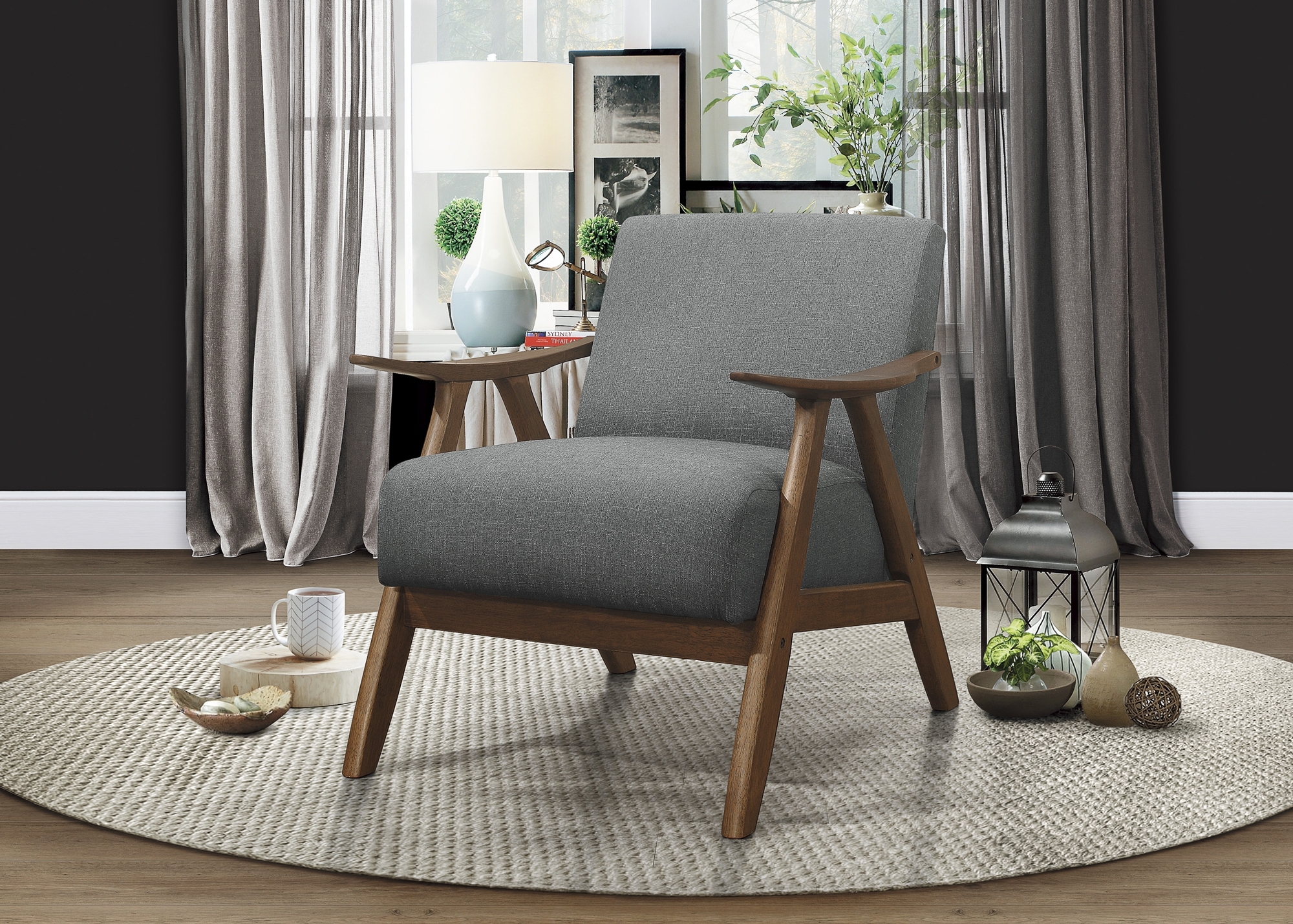 Damala Fabric Living Room Set