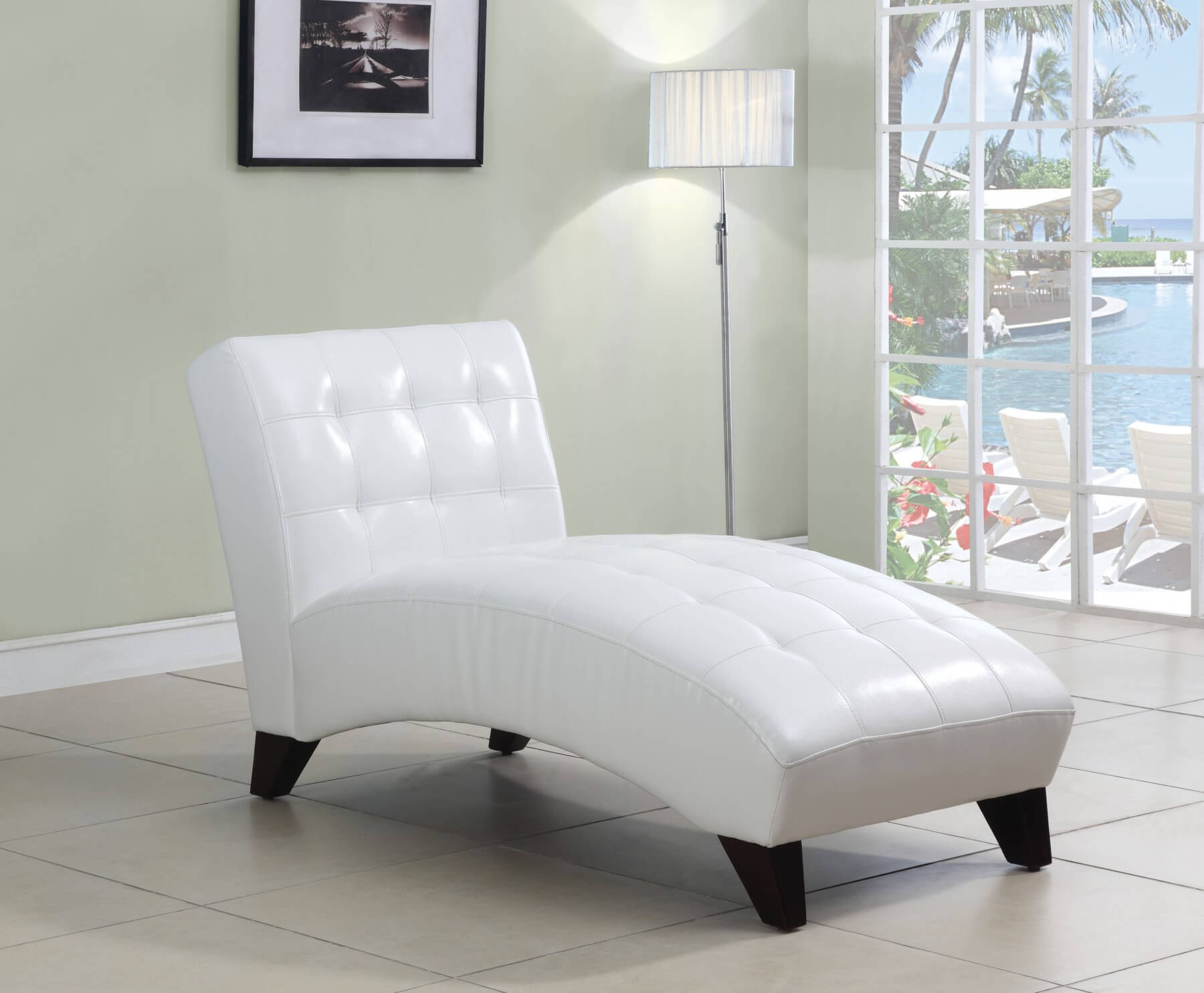 Anna Chaise, White by Acme Furniture