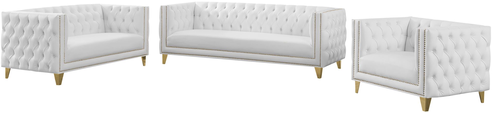 Michelle Faux Leather Chair