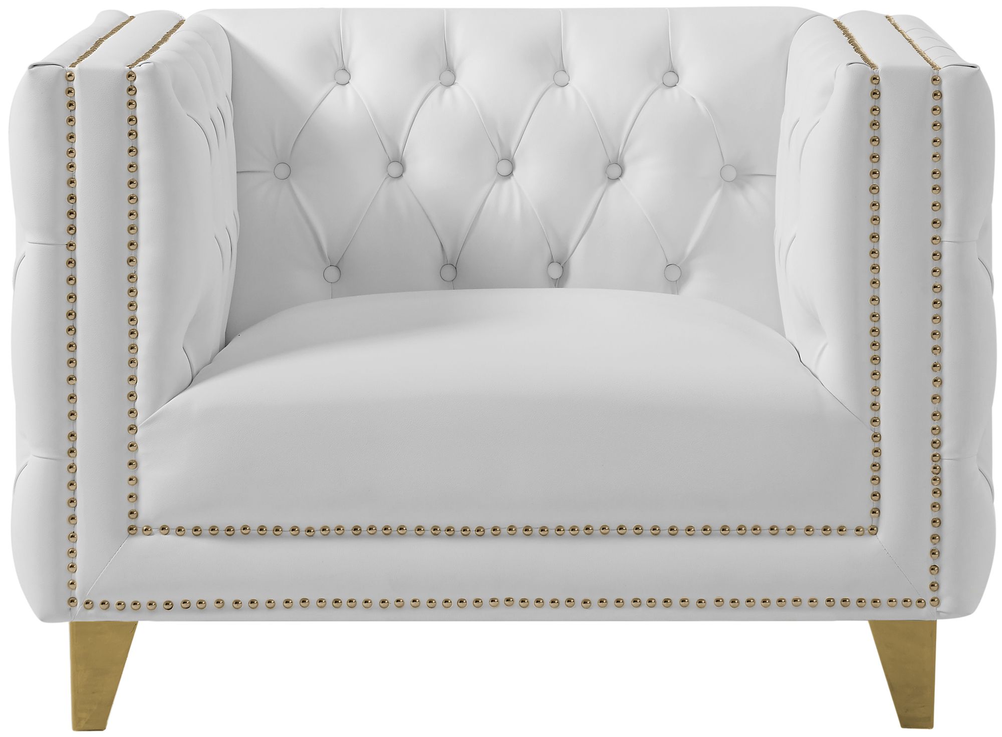 Michelle Faux Leather Chair