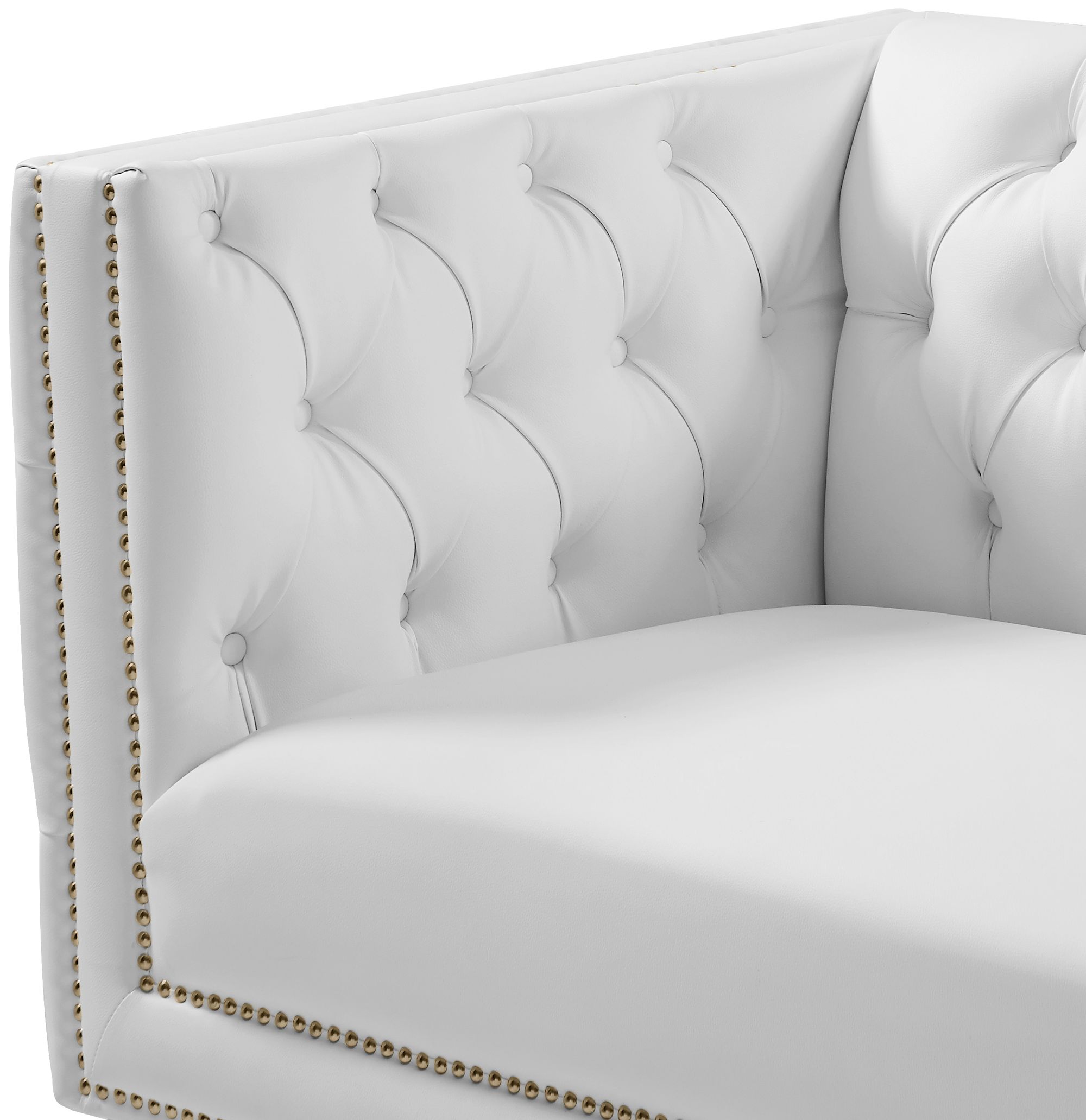 Michelle Faux Leather Chair