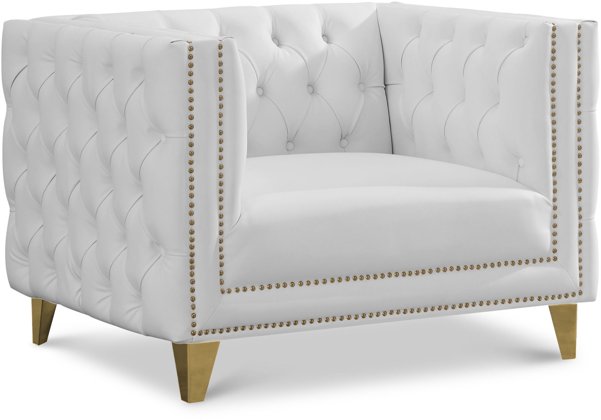 Michelle Faux Leather Chair