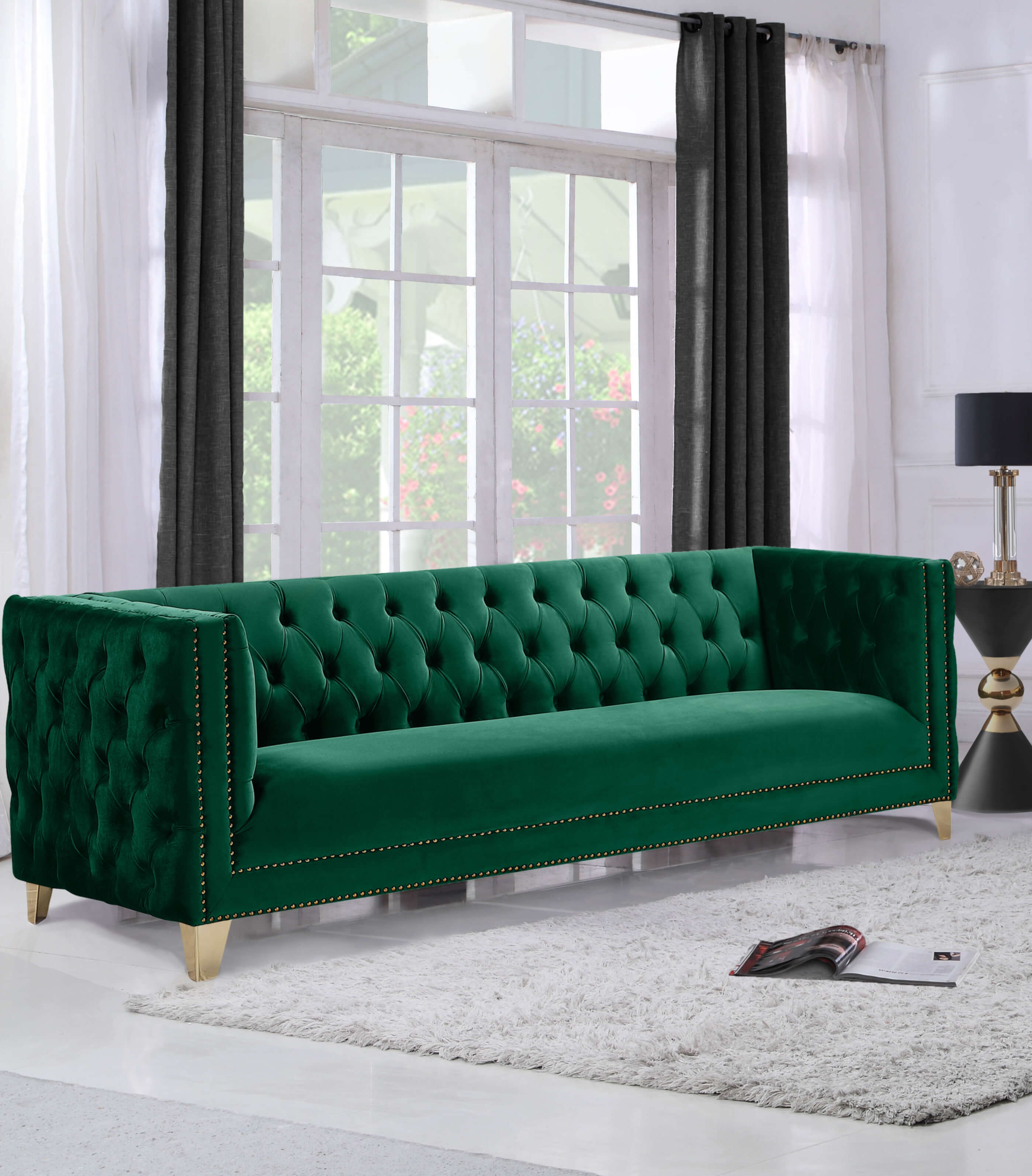 Michelle Velvet Sofa