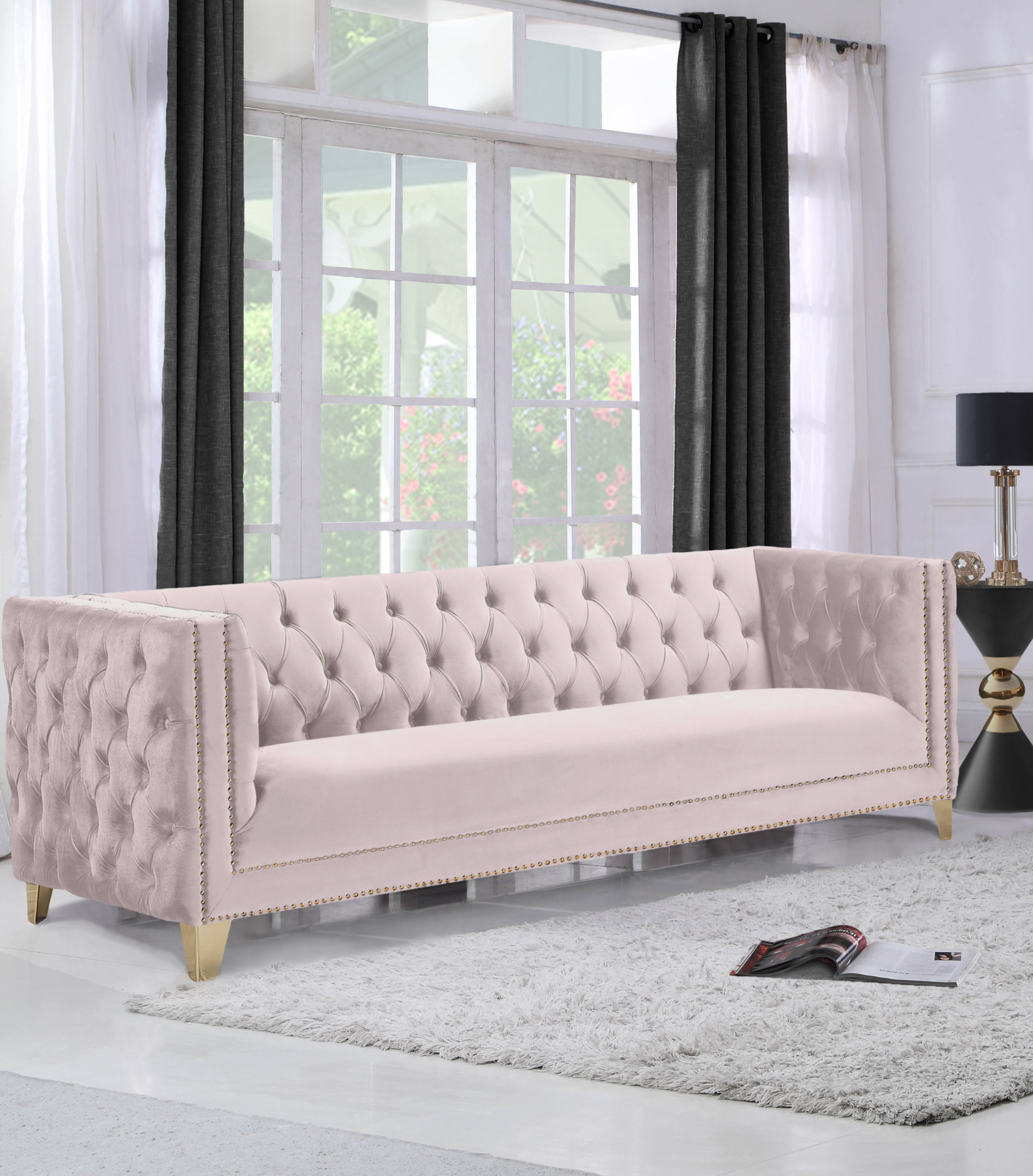 Michelle Velvet Sofa