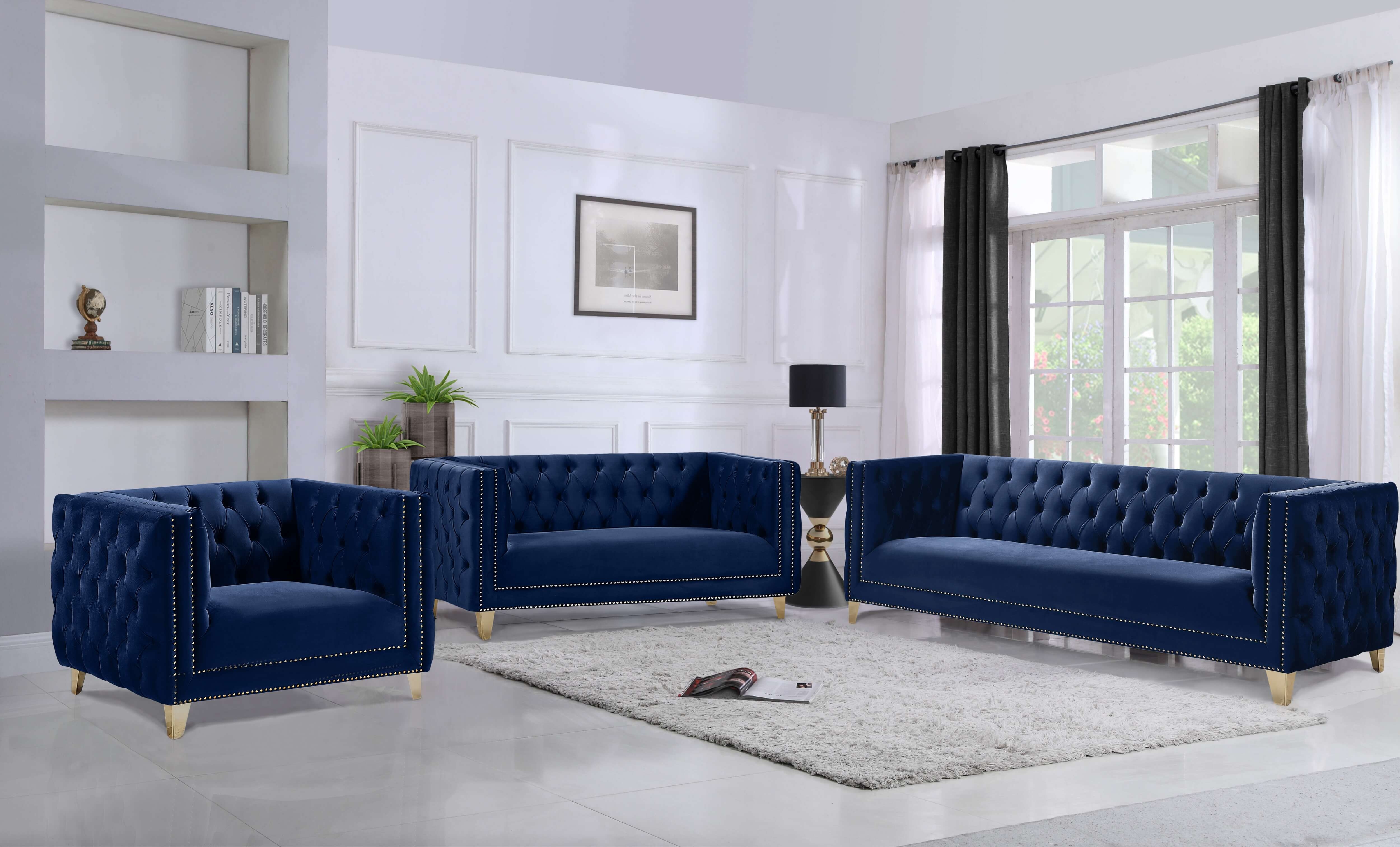 Michelle Velvet Sofa