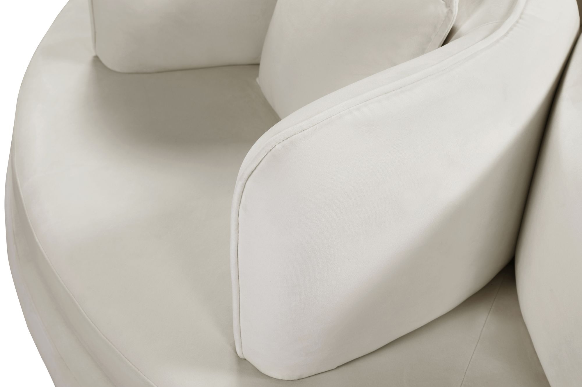 Circlet Velvet Roundabout Sofa