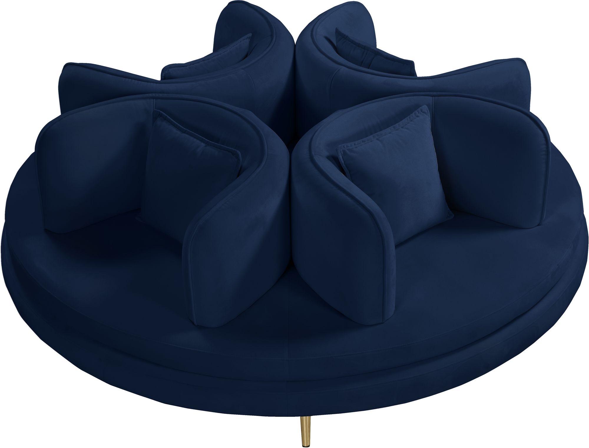 Circlet Velvet Roundabout Sofa