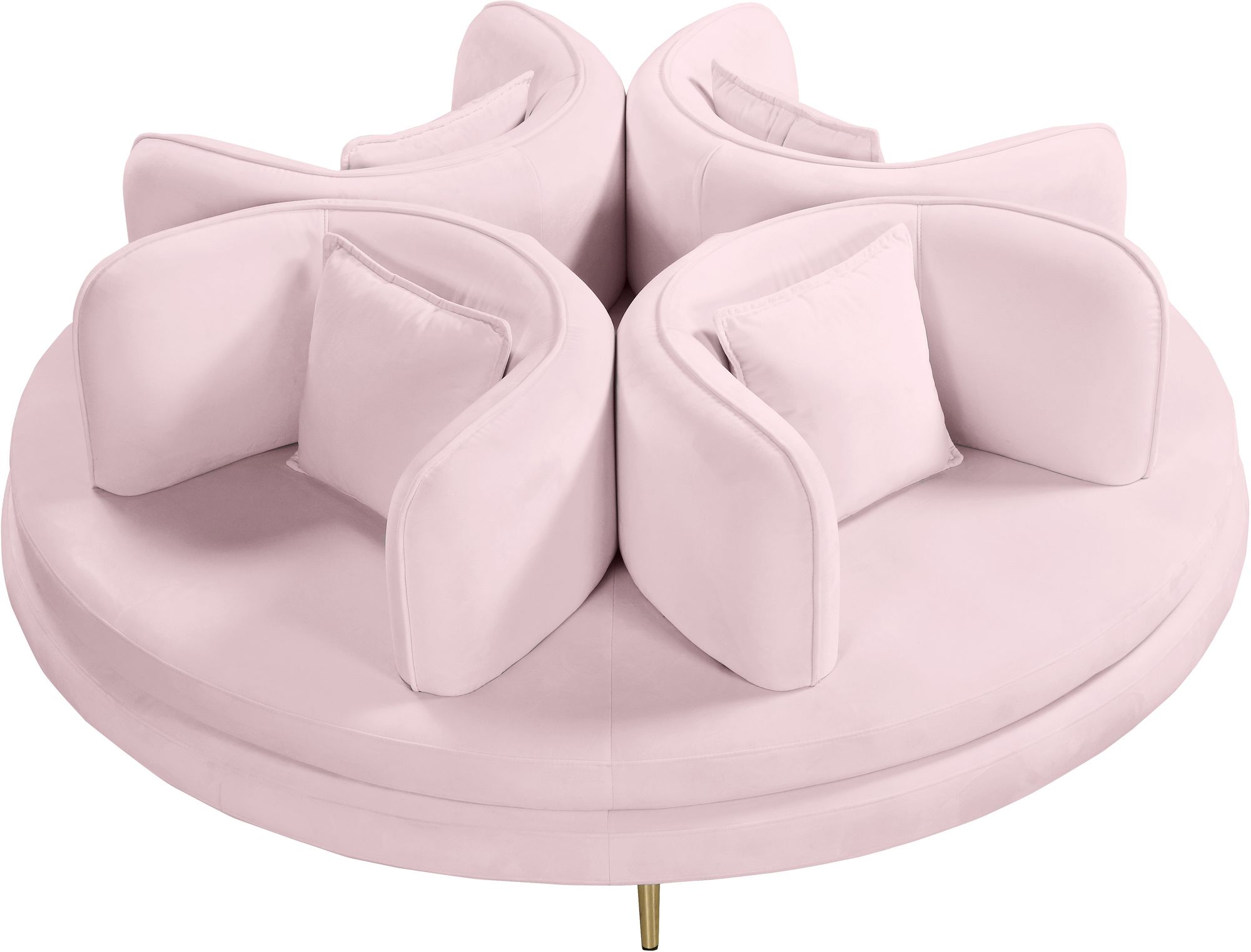 Circlet Velvet Roundabout Sofa