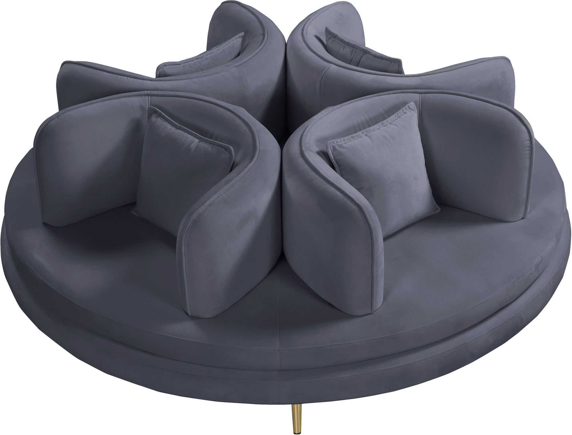 Circlet Velvet Roundabout Sofa