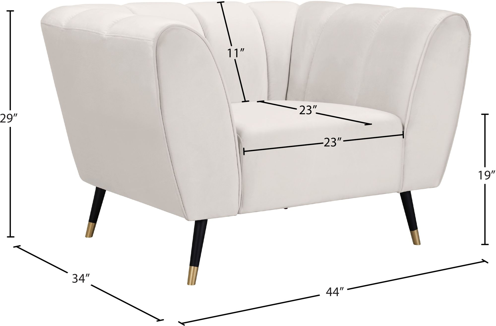 Beaumont Velvet Chair