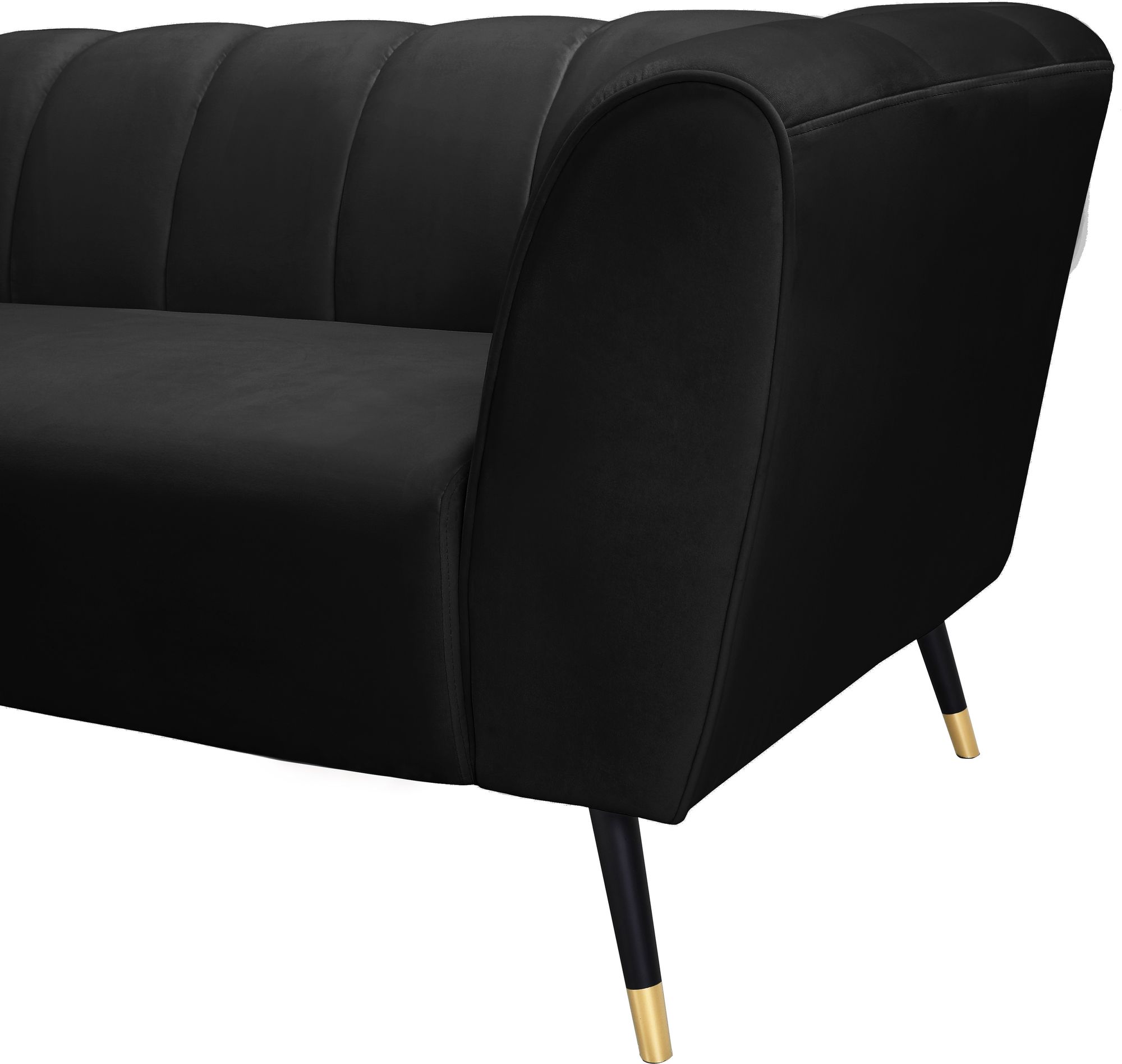 Beaumont Velvet Loveseat