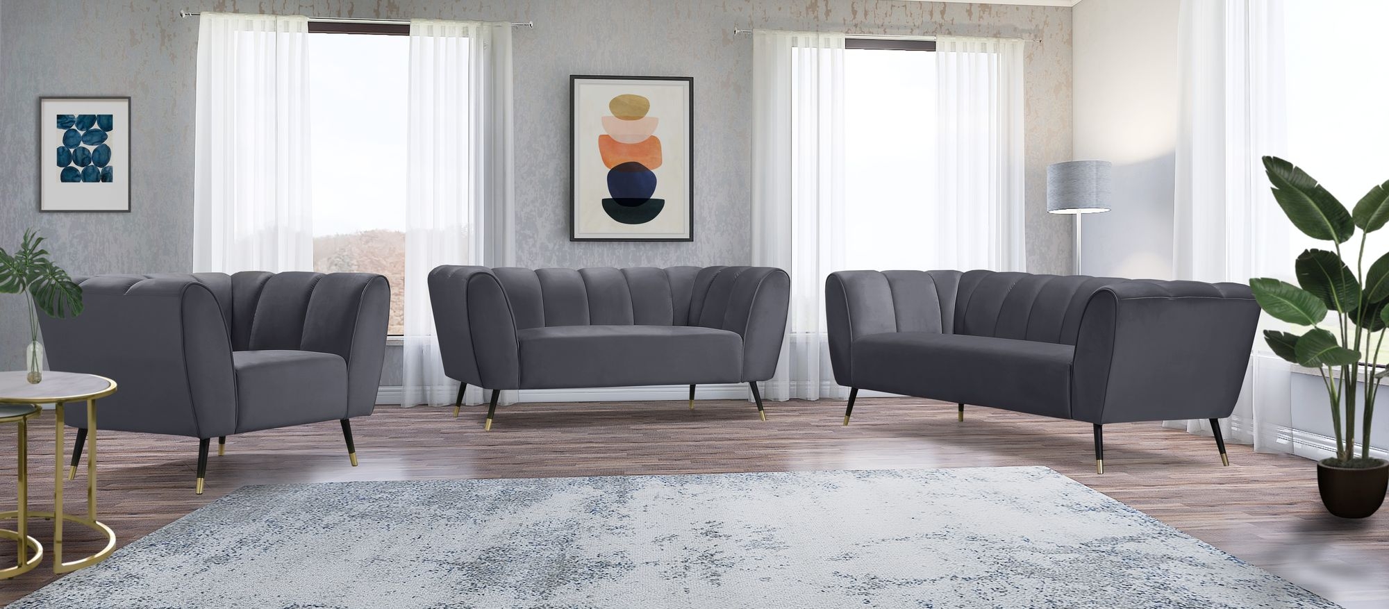 Beaumont Velvet Chair