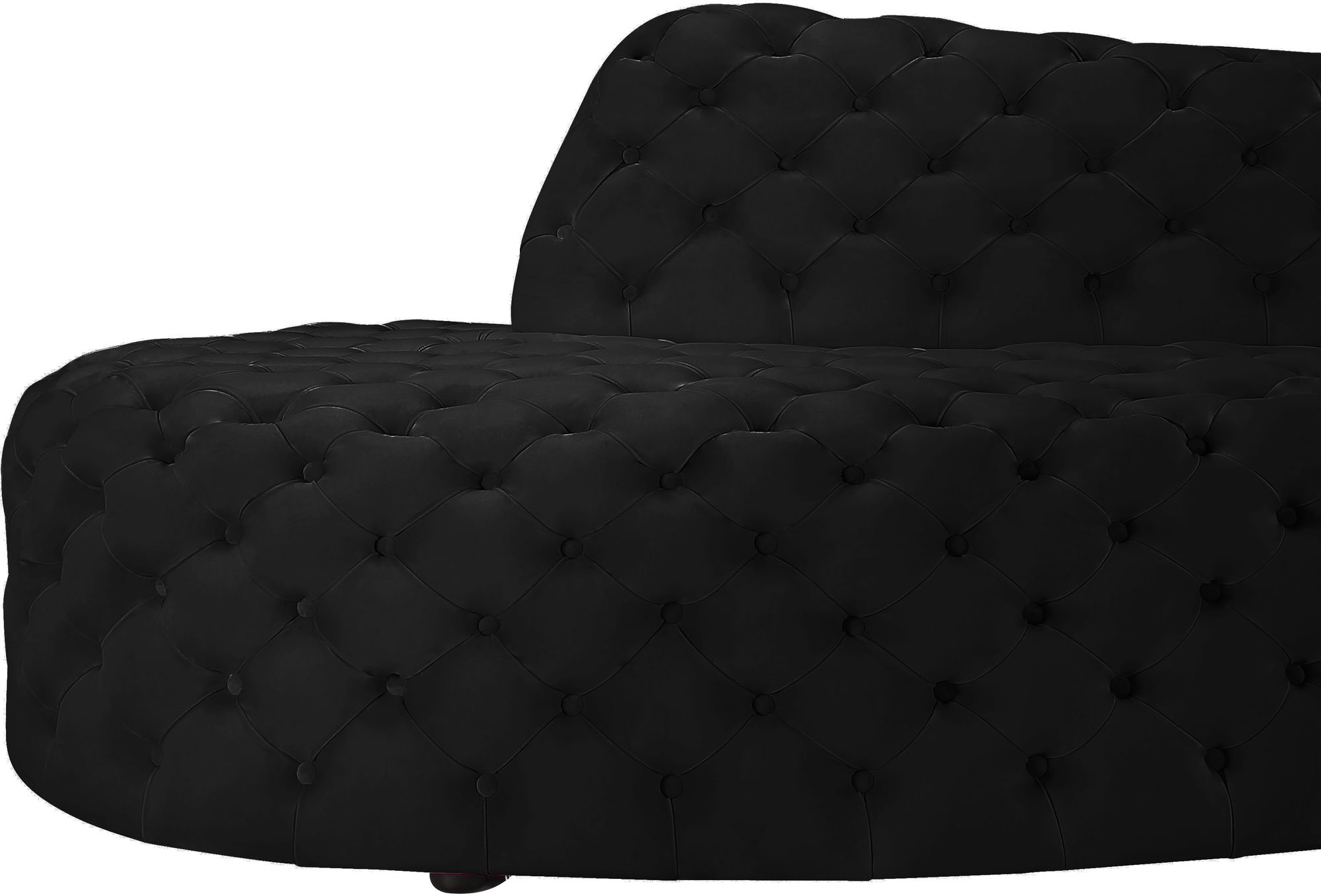 Royal 114" 2-Piece Velvet Sectional