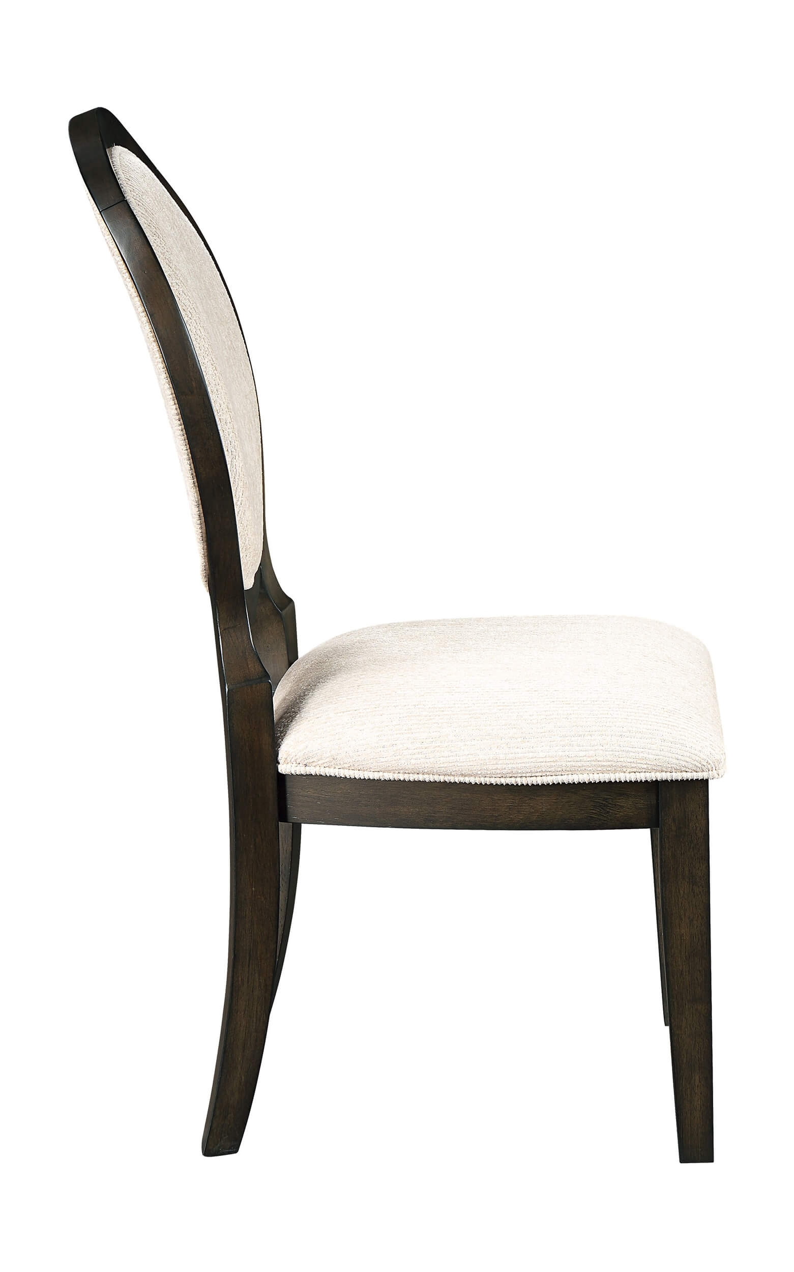 Twyla Fabric Dining Chair with Oval Back