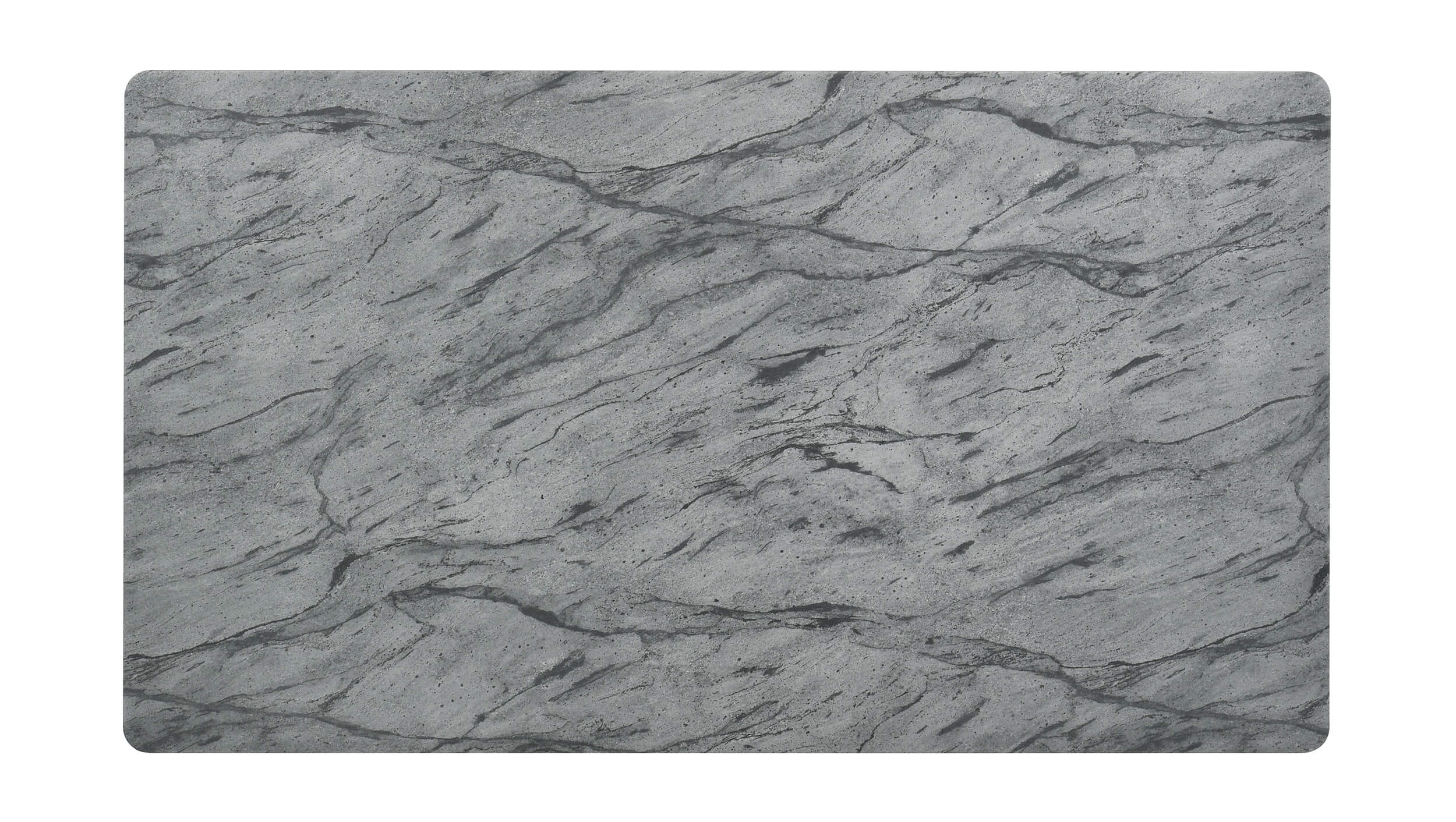 Stevie Rectangular Faux Marble Top Dining Table
