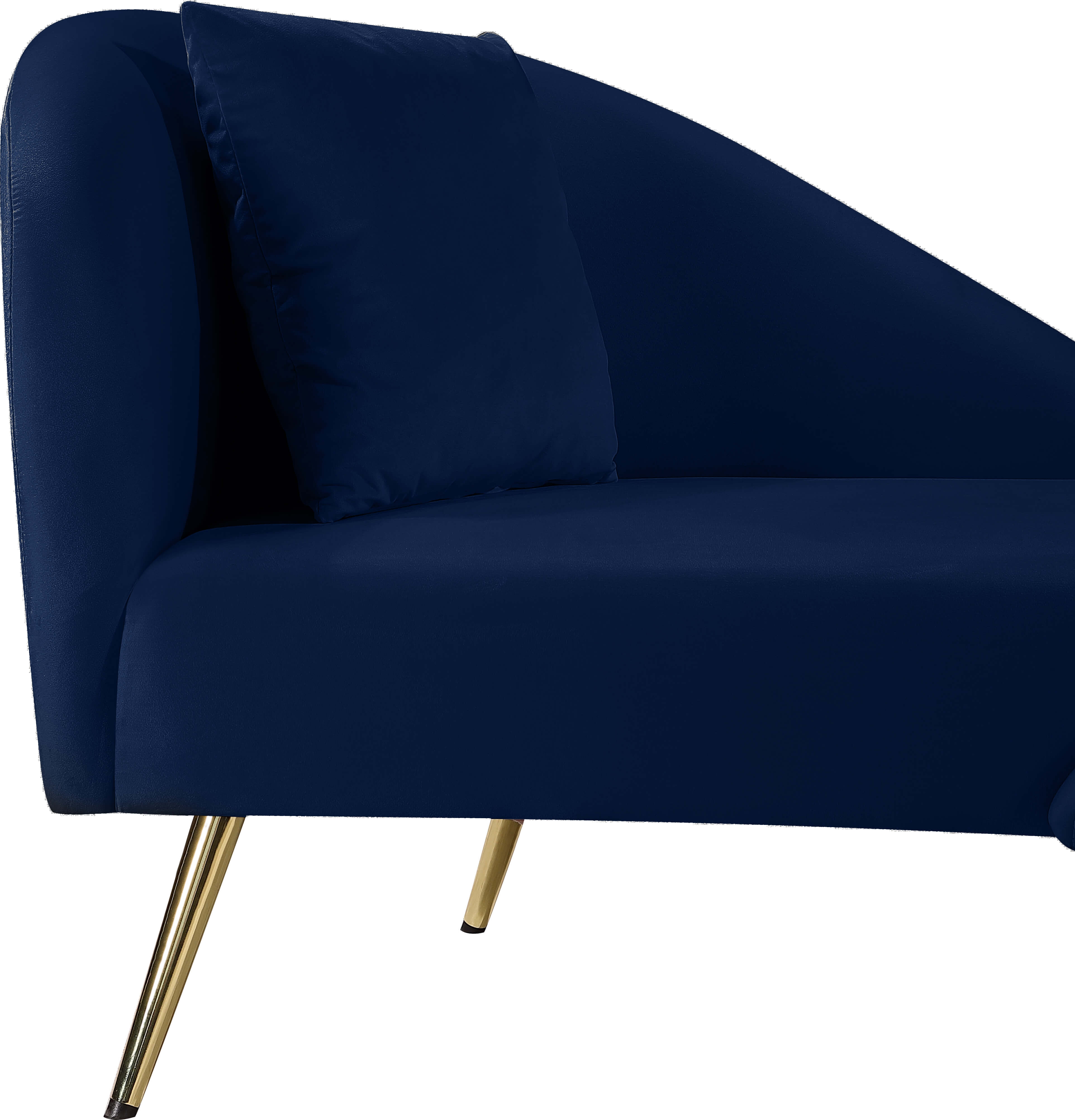 Nolan Velvet Chaise