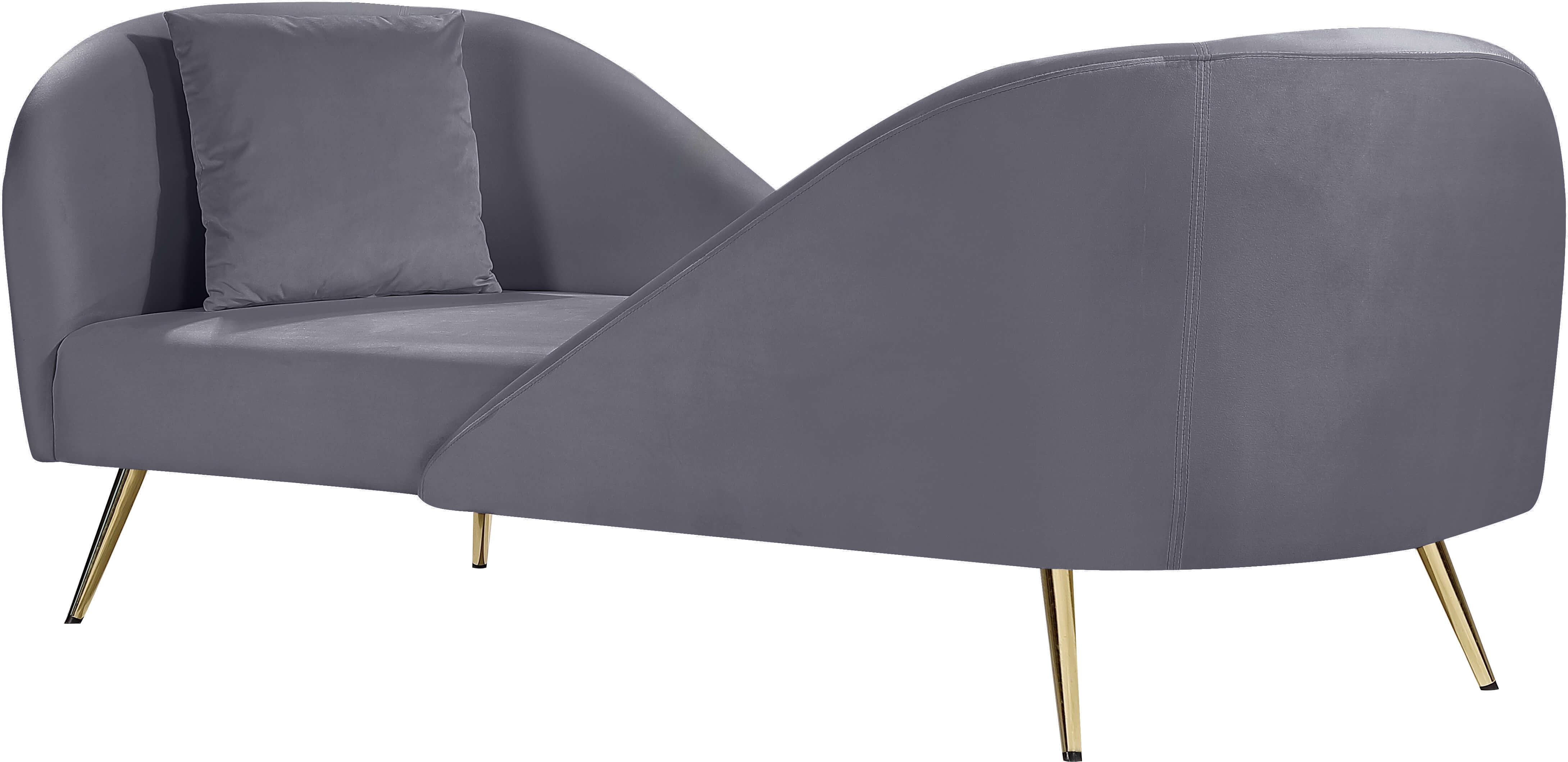 Nolan Velvet Chaise