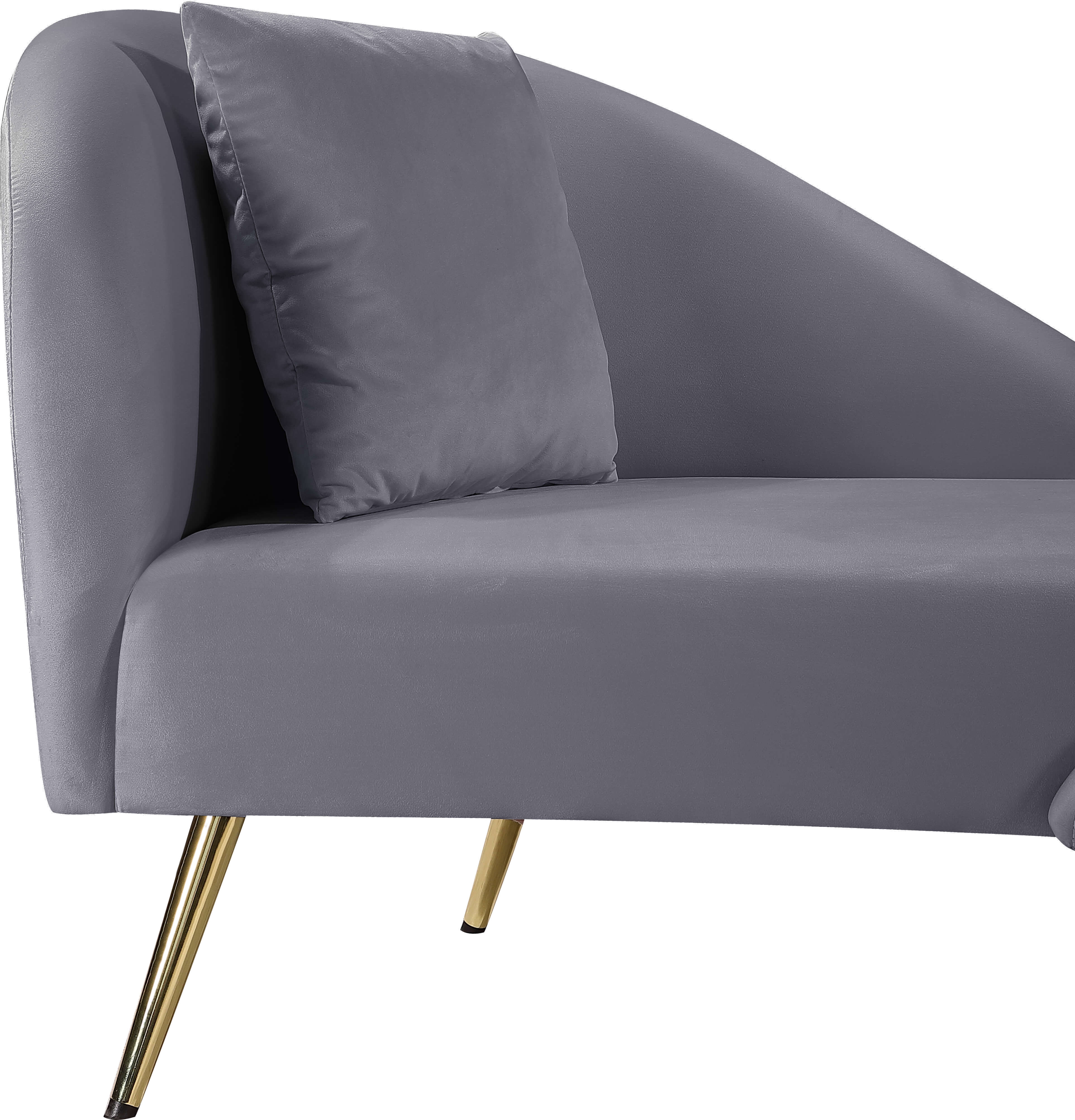 Nolan Velvet Chaise