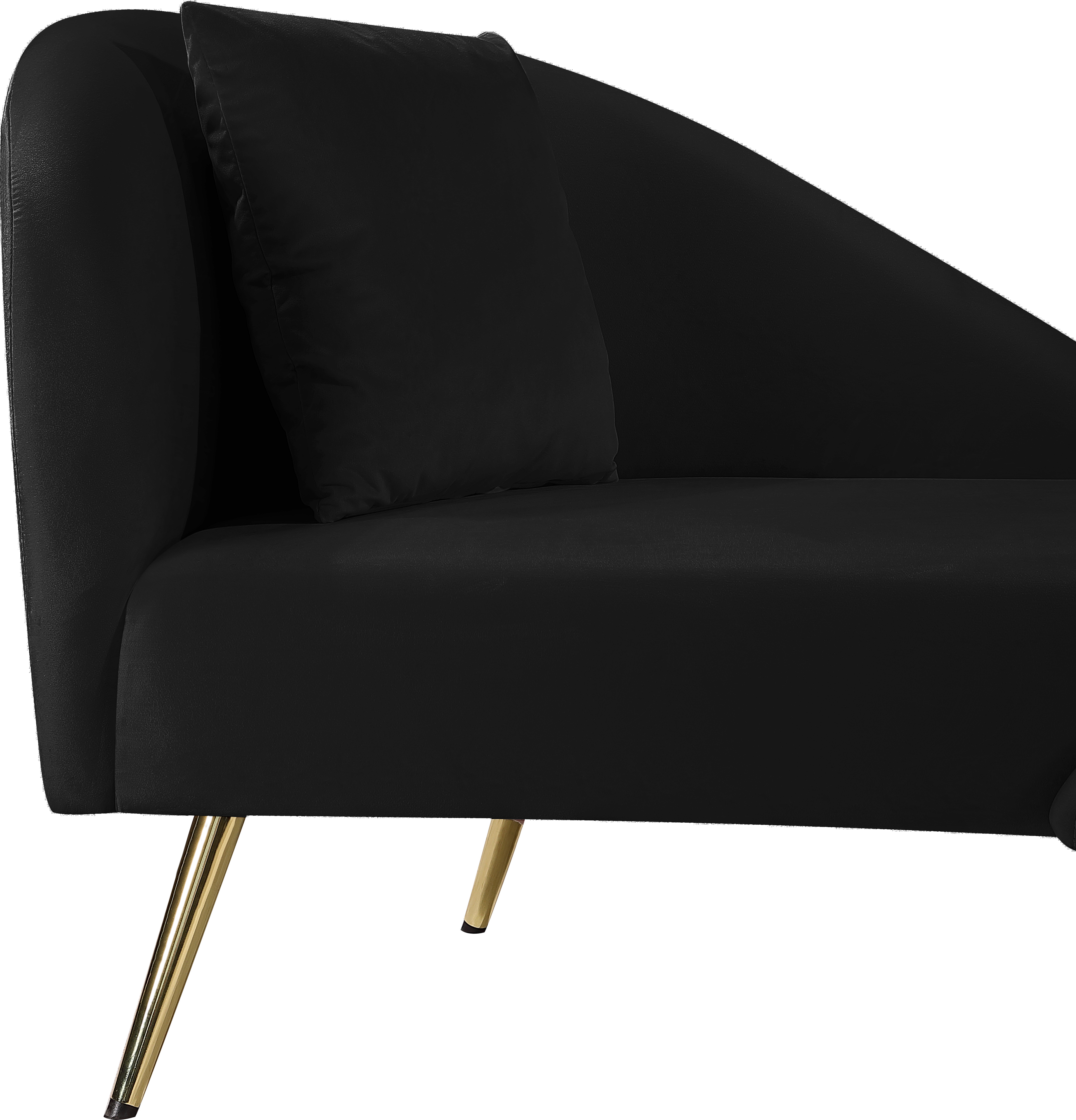 Nolan Velvet Chaise